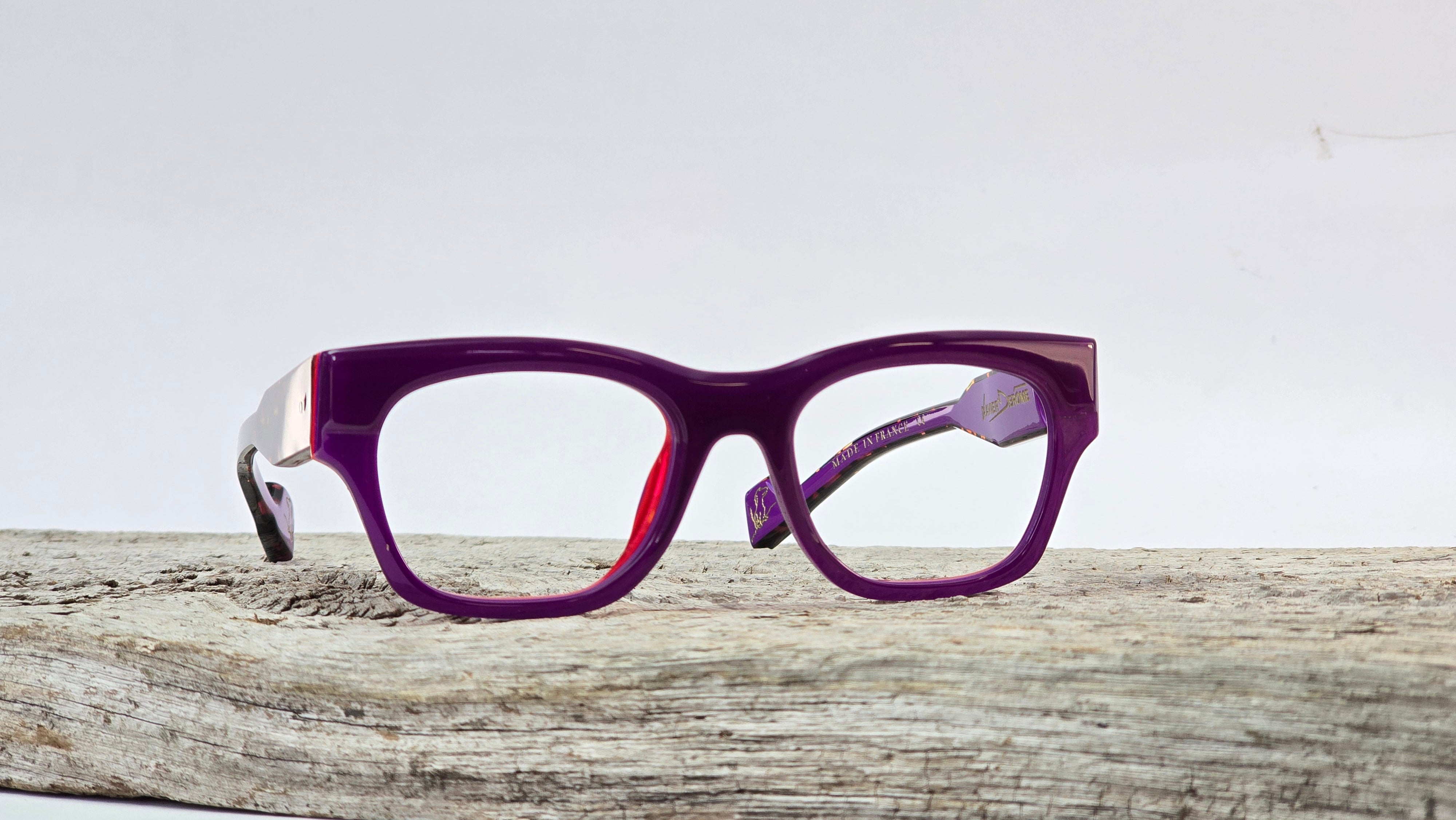 Xavier Derome Grant GRANT-C298 lunettes de vue violet rouge