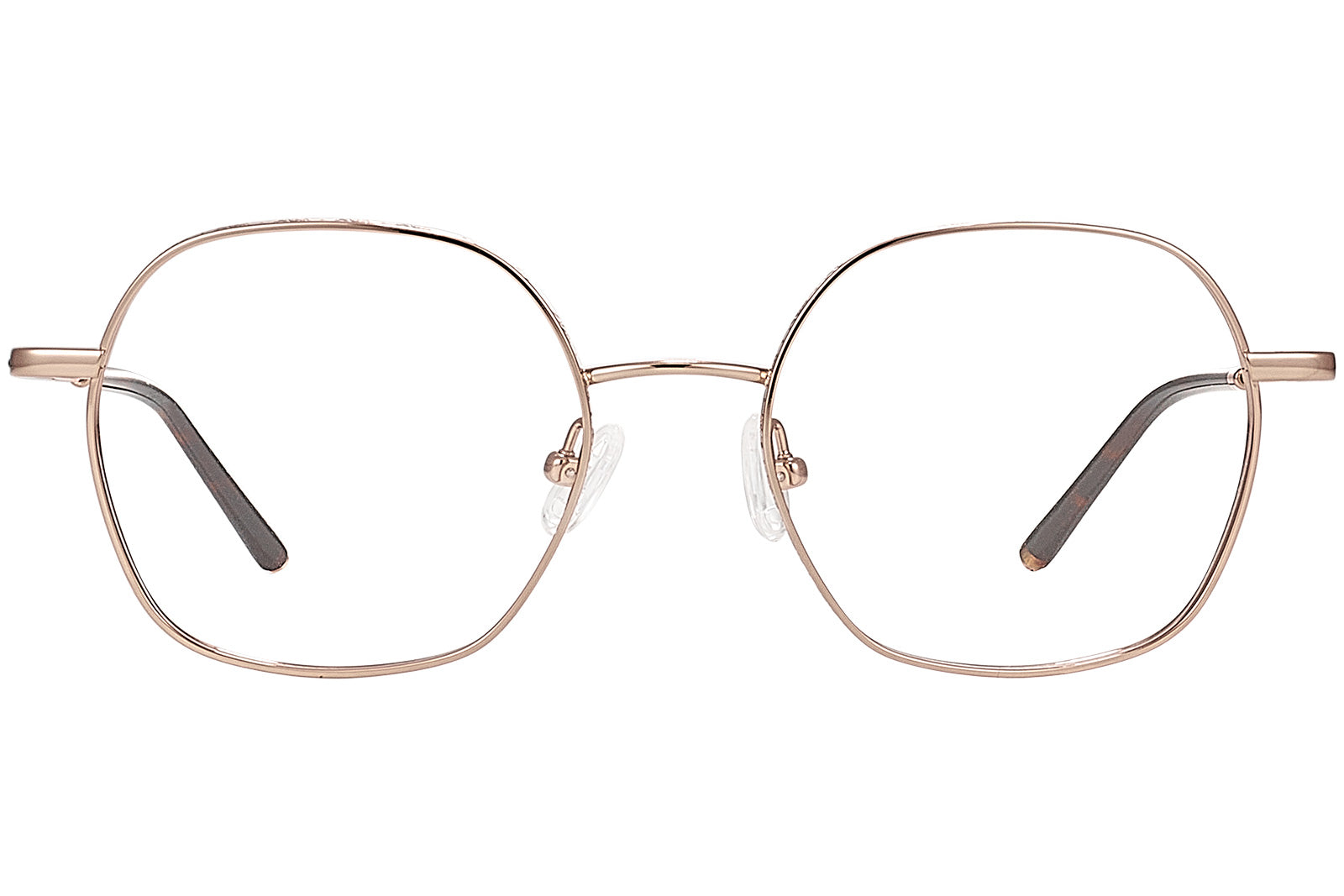 Clémence & Margaux La Friendly lunettes de vue doré hexagonale