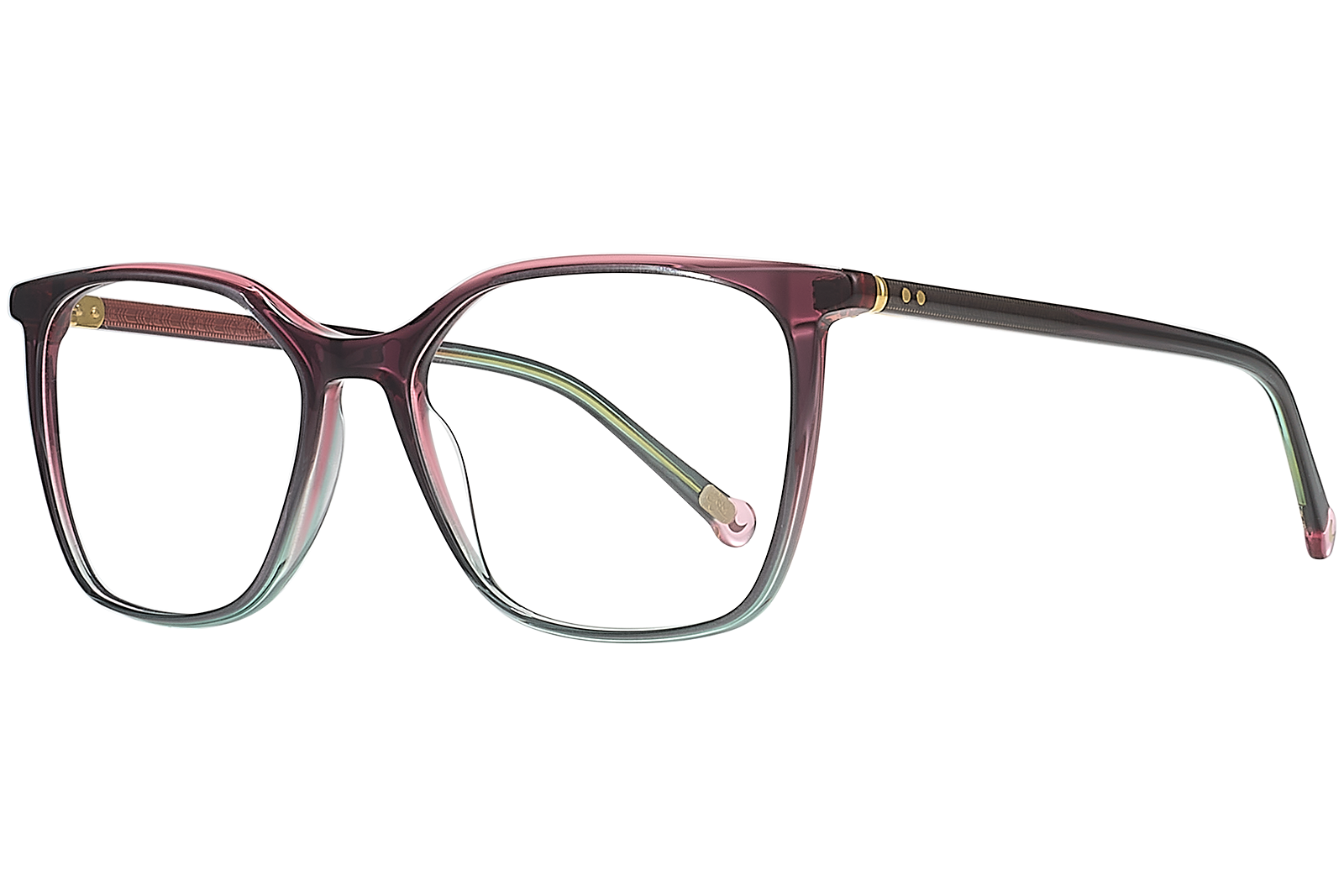 Clémence & Margaux Optiques L'Ecrivaine lunettes de vue noir rectangulaire