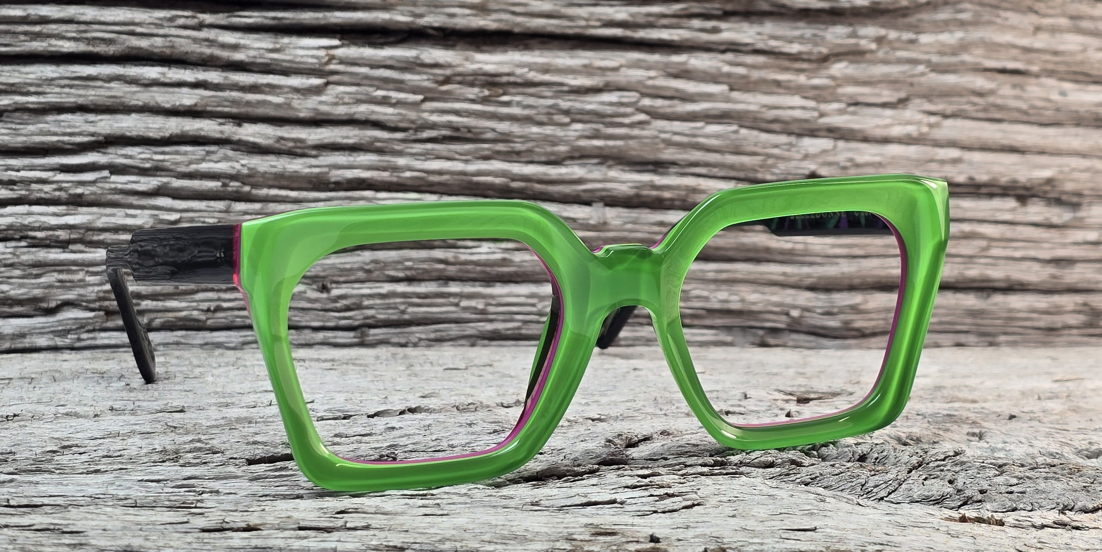 Xavier Derome Belledonne C297 lunettes de vue vert pomme