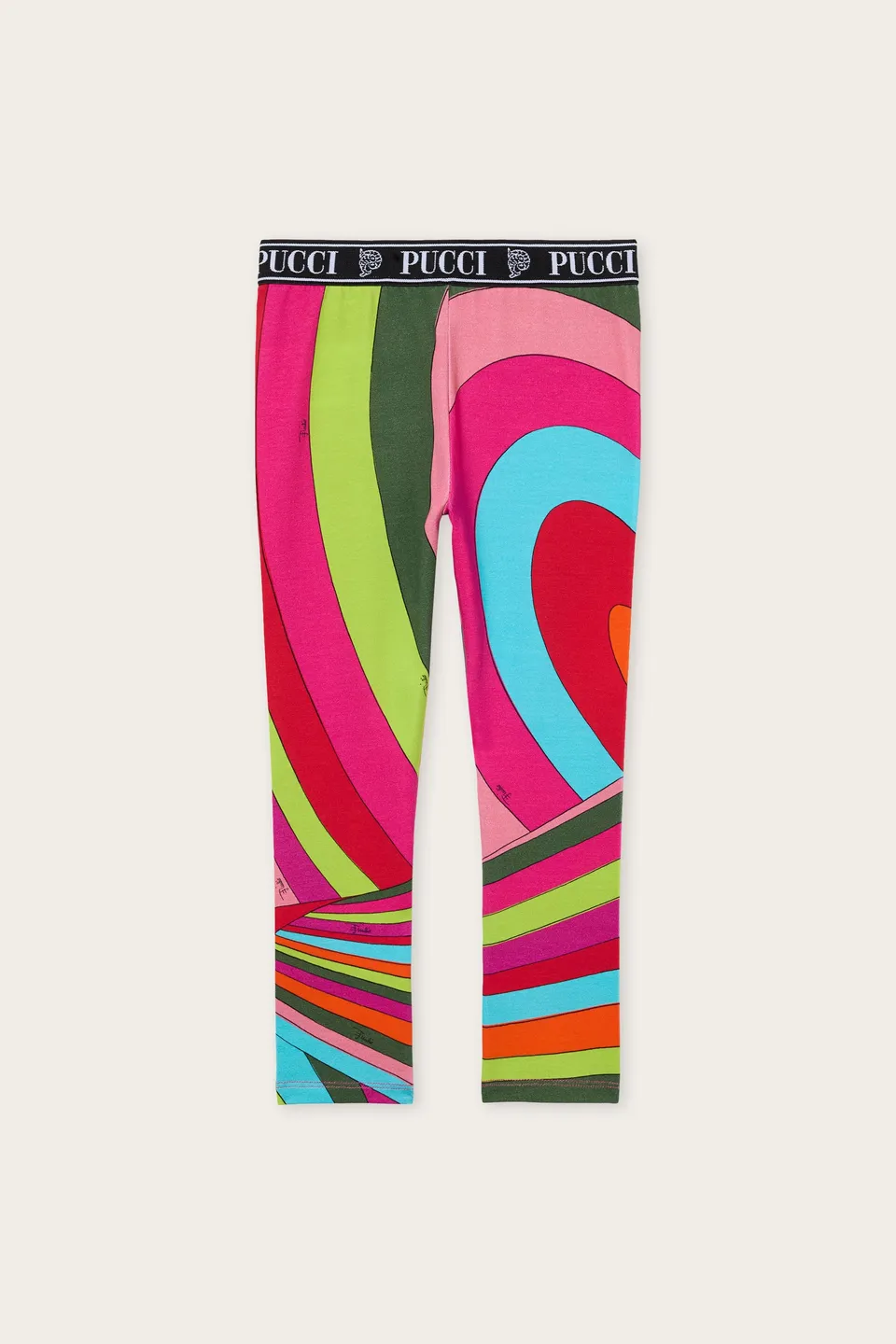 Emilio Pucci Pants Iride legging coton multicolore