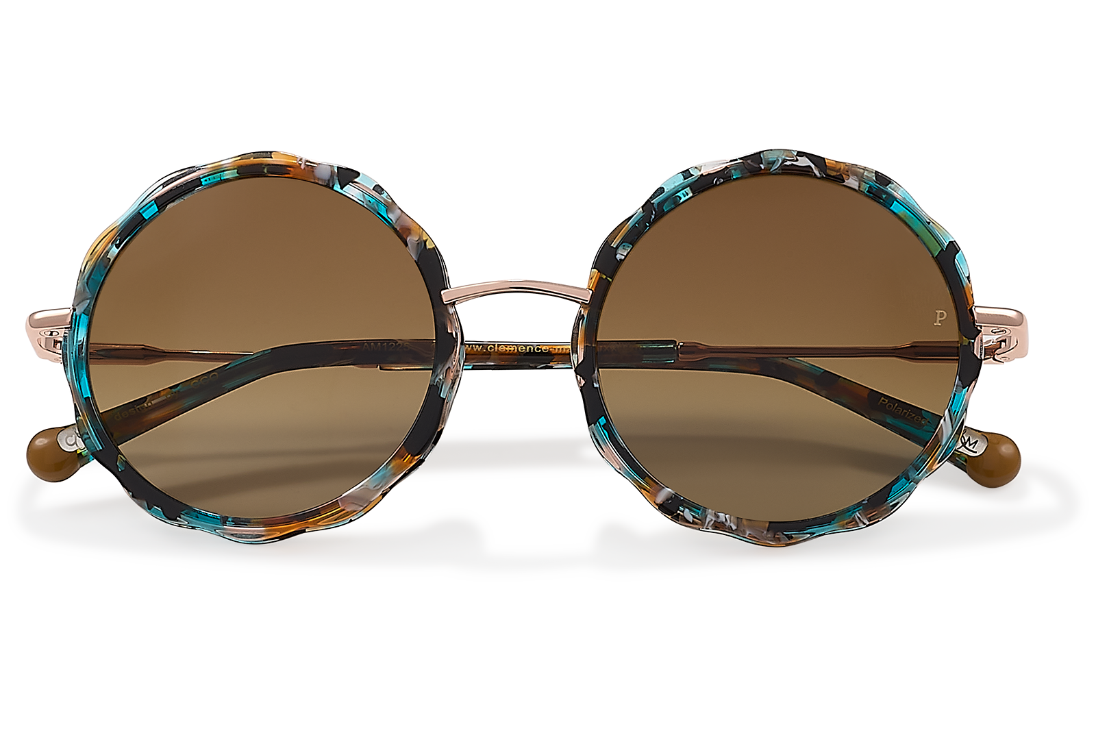 Clémence & Margaux Solaires La Palmina lunettes de soleil noir polarisé