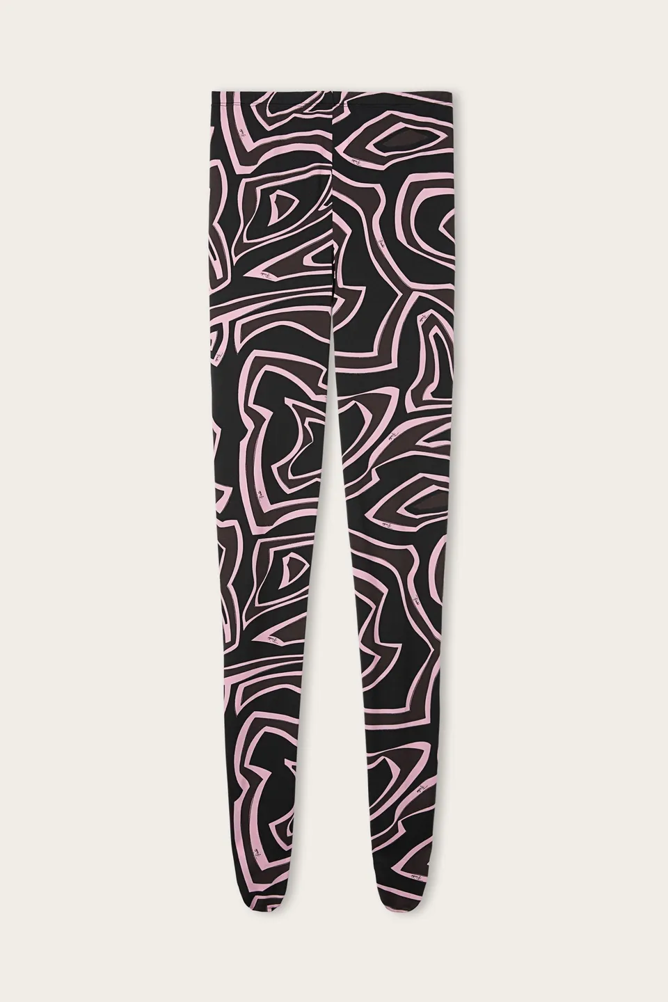 Emilio Pucci Labirinto Collant 50 Den Kaki Rose