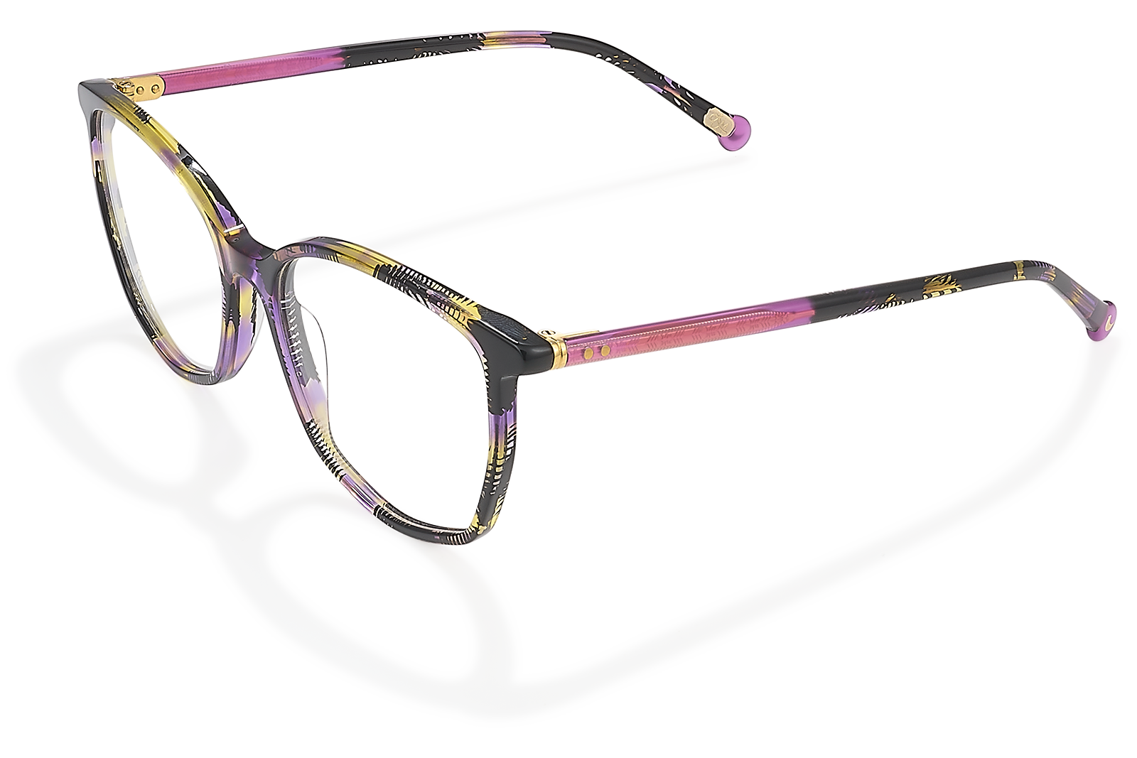 Clémence & Margaux L'Inspirante lunettes de vue noir écaille rectangulaire