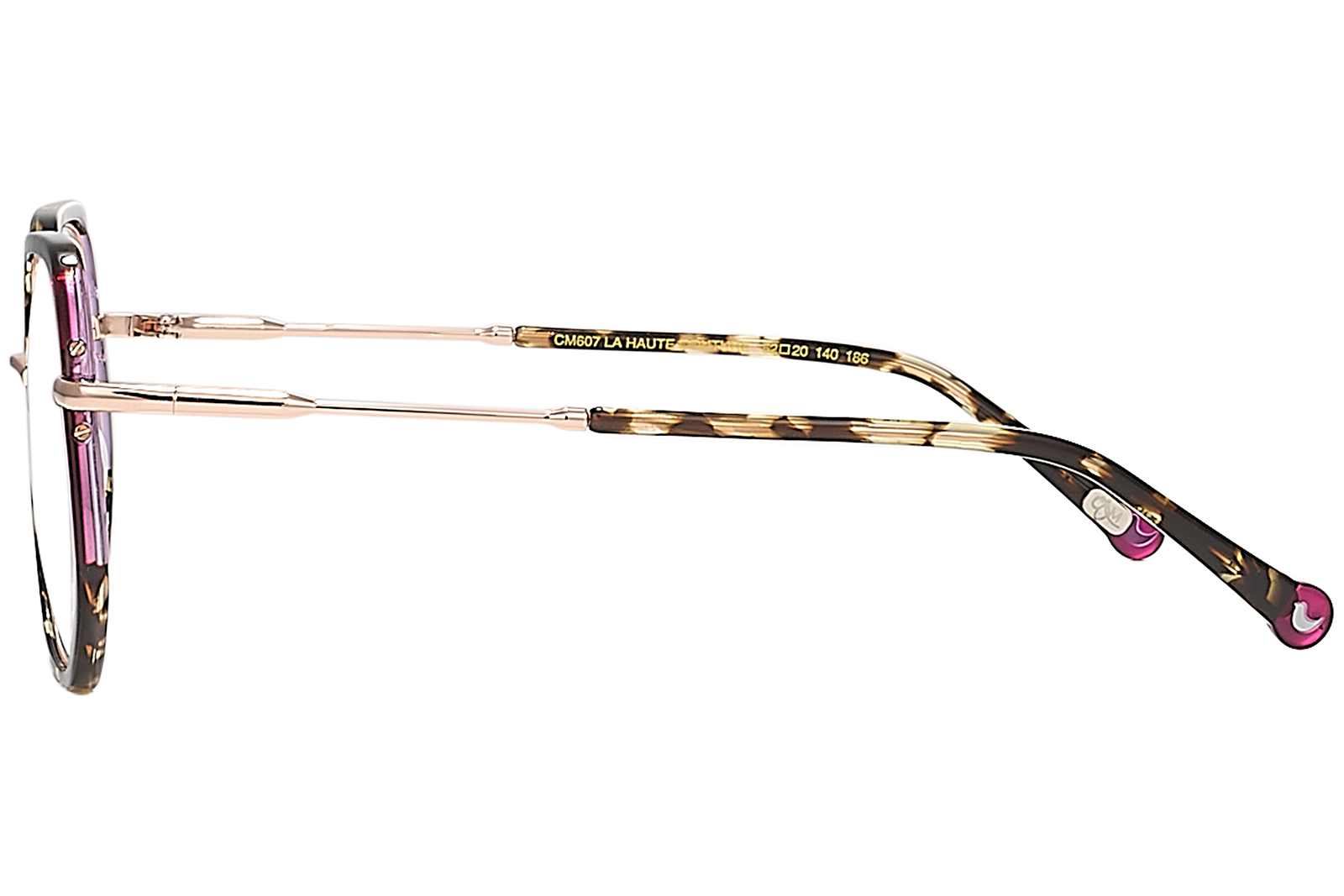 Clémence & Margaux Haute Couture lunettes de vue bleu écaille