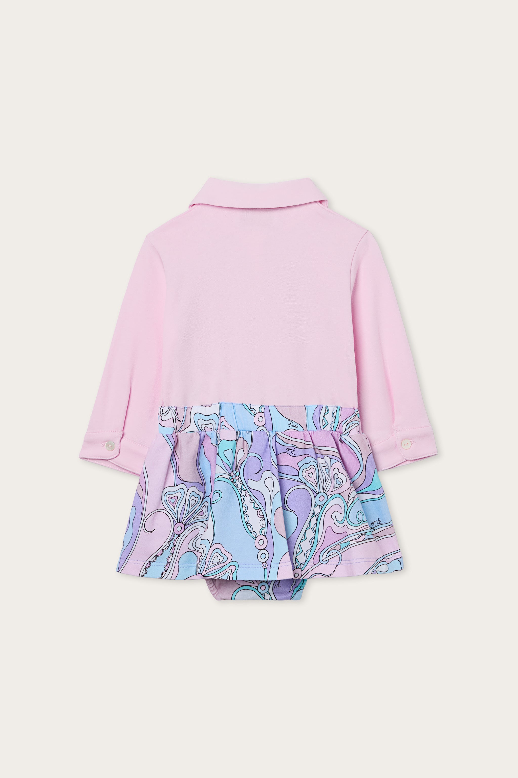 Emilio Pucci 0-24 MONTHS ZZA010ZZ327F10 grenouillère rose
