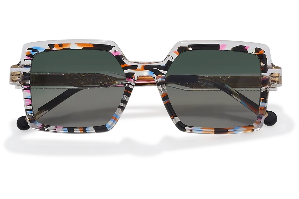 Clémence & Margaux La Full Moon lunettes de soleil Noir & Rose