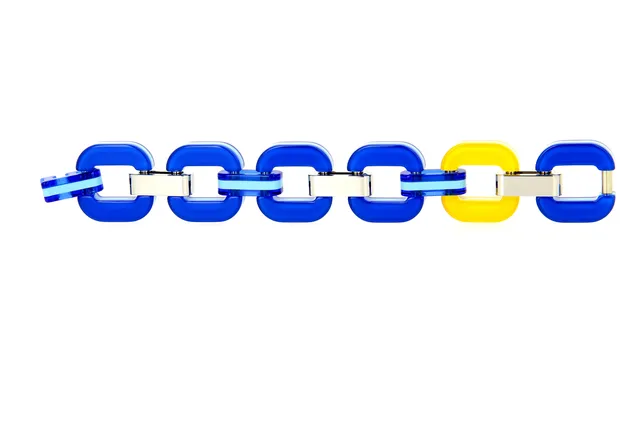 Xavier Derome GO01 Ukraine 209-233 bracelet gourmette