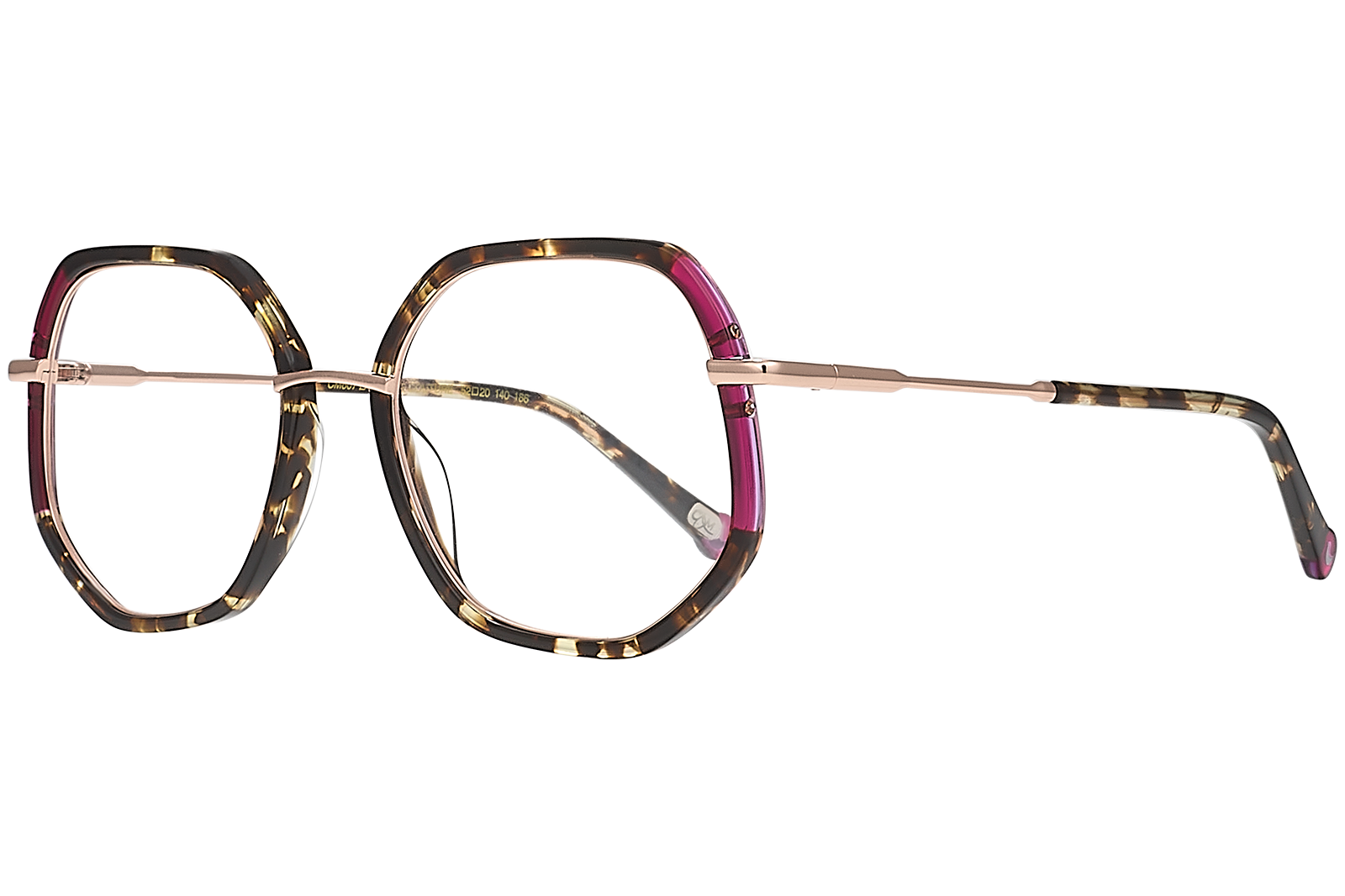 Clémence & Margaux Haute Couture lunettes de vue bleu écaille