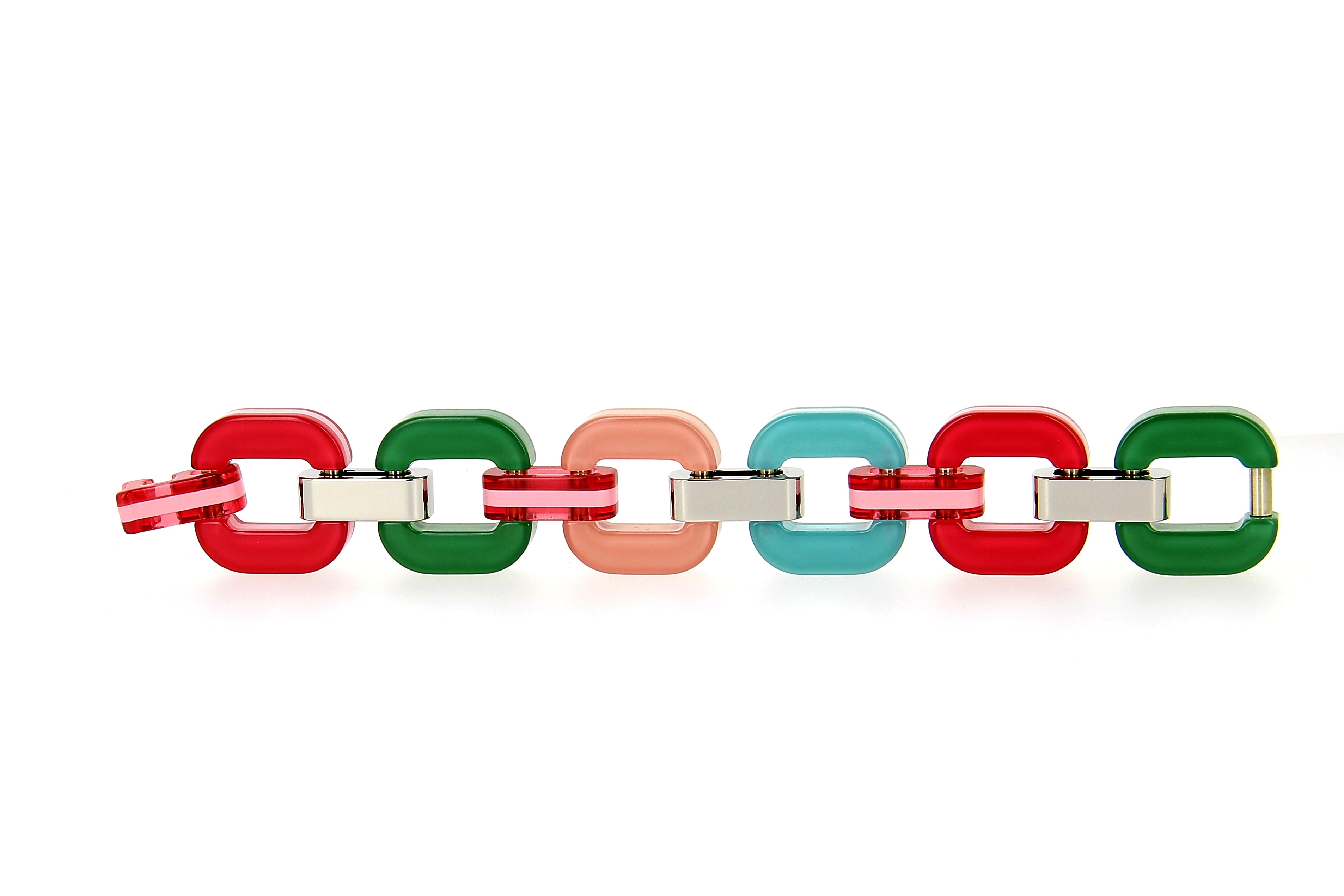 Xavier Derome Gourmettes Small GO01 230 bracelet multicolor