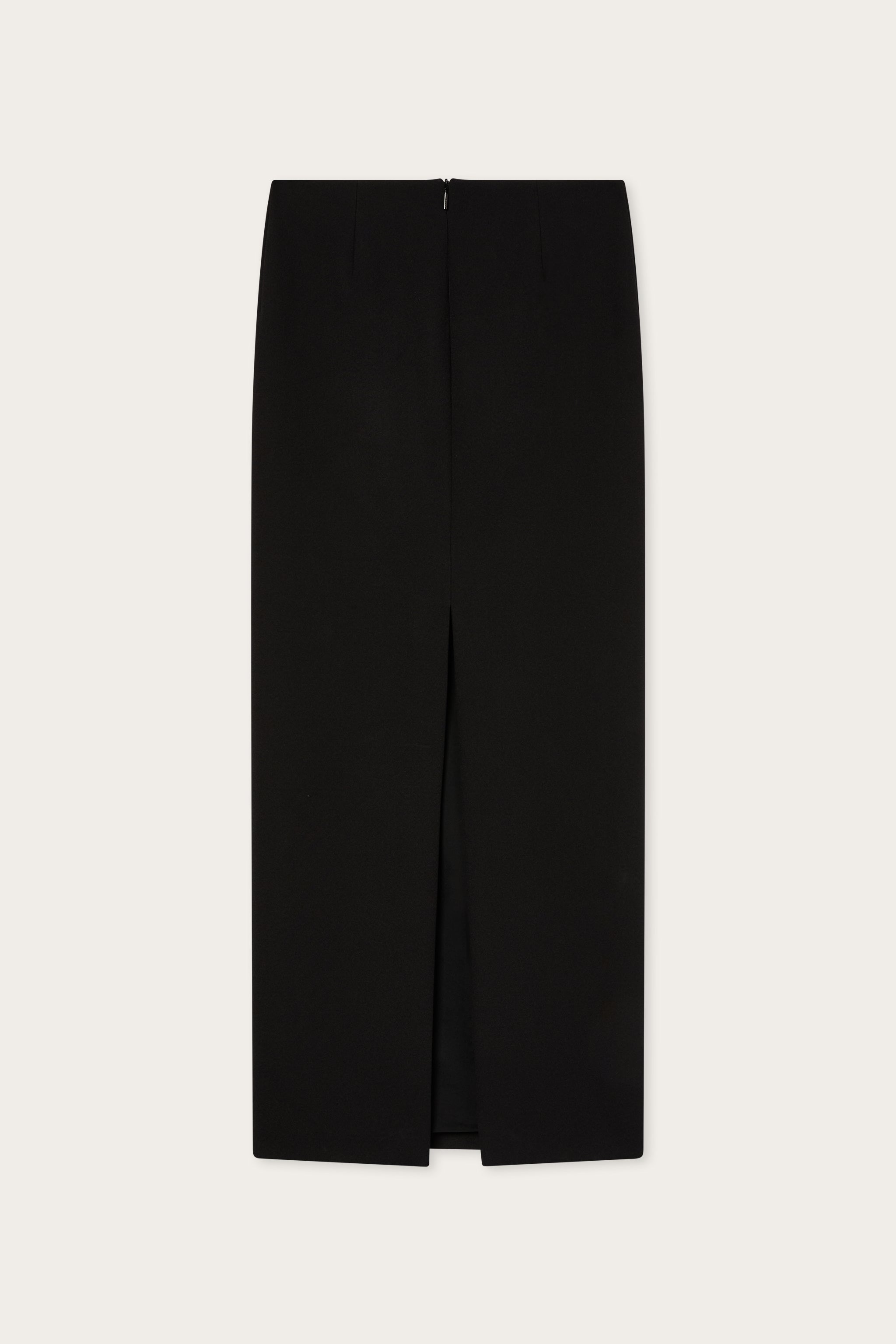 Emilio Pucci Skirts jupe longue cady noir