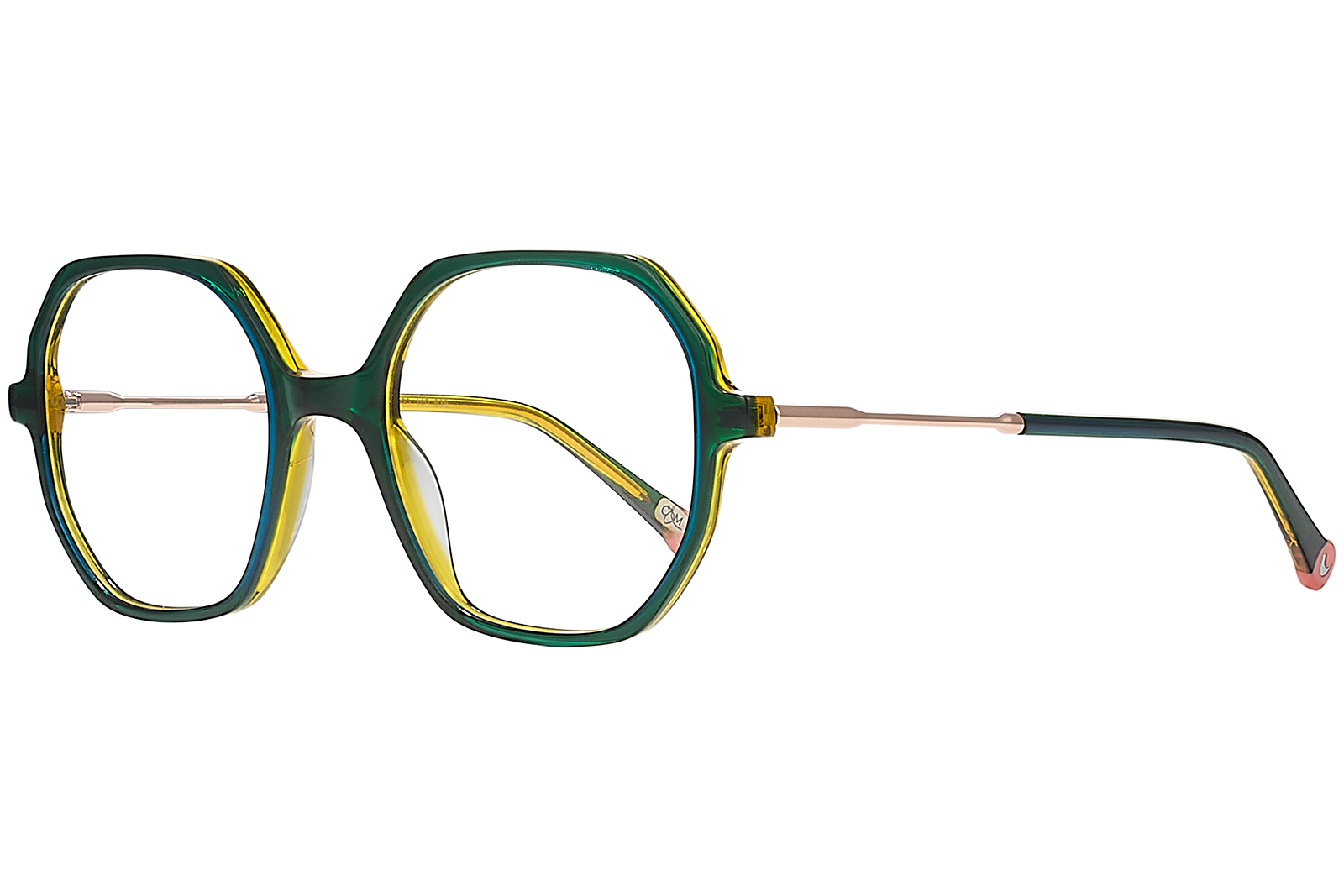 Clémence & Margaux La Fiable lunettes de vue colorée Beige & Noir