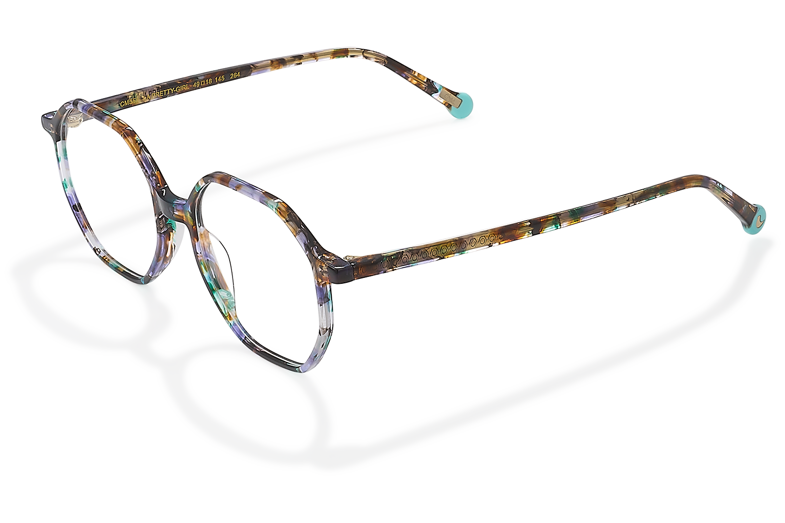 Clémence & Margaux La Pretty-Girl lunettes de vue taupe hexagonale