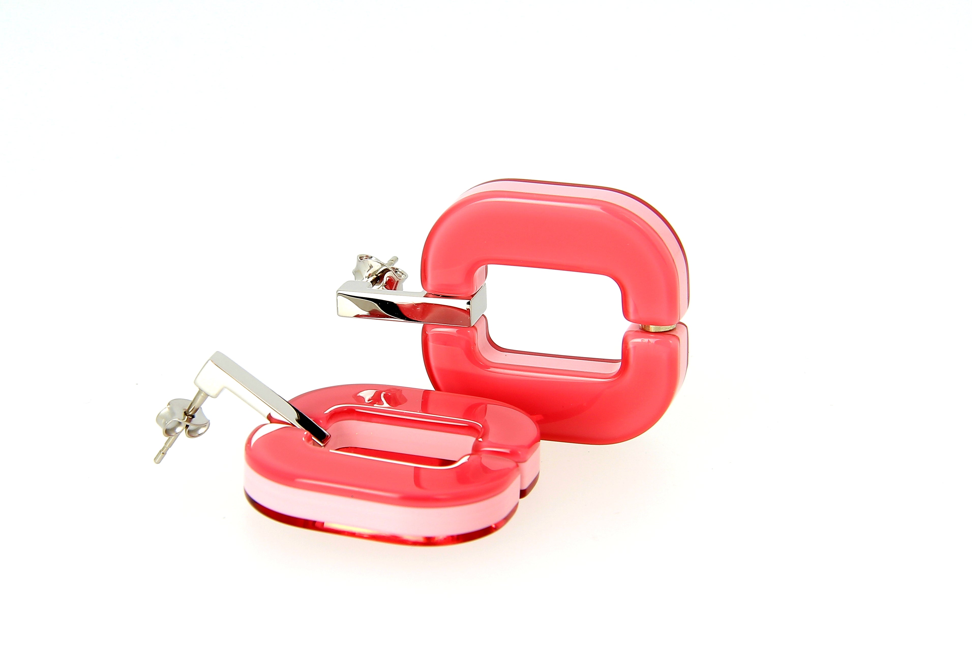 Xavier Derome BO 01 C230 boucles d’oreilles acétate
