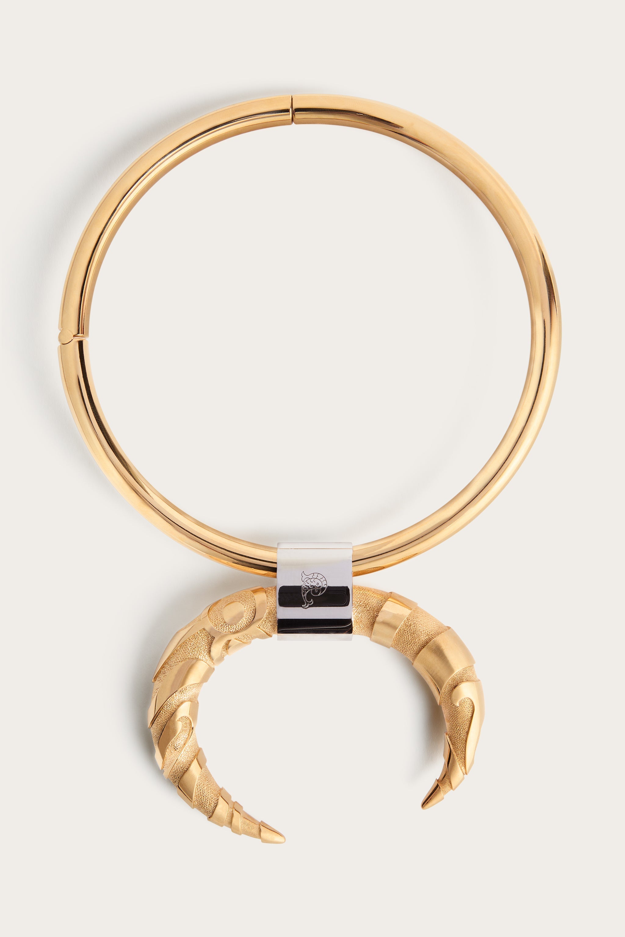 Emilio Pucci Jewellery 5UAM015U920N01 collier gold corne
