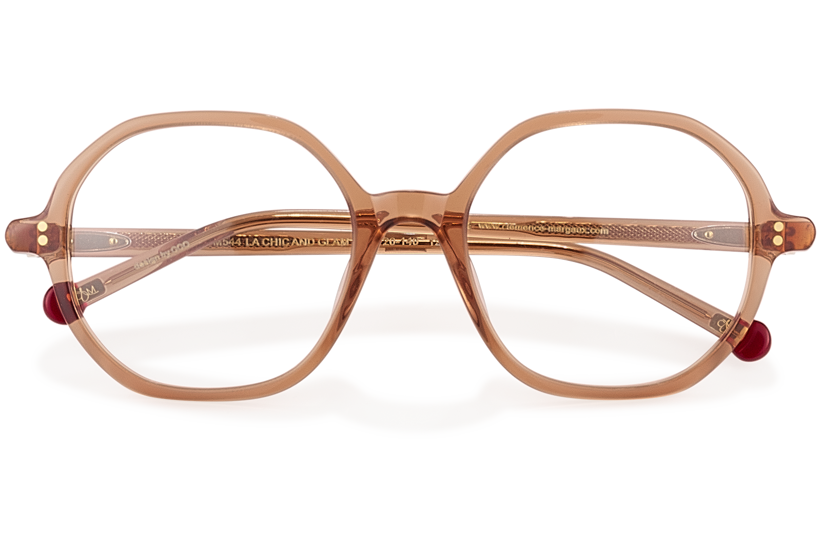 Clémence & Margaux La Chic And Glam lunettes de vue Noir forme tonneau