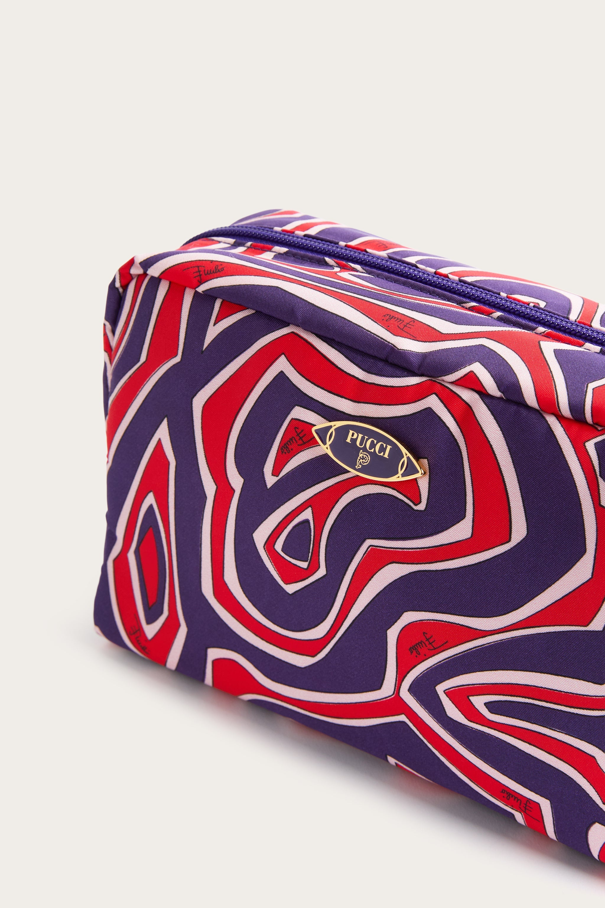 Emilio Pucci Labirinto trousse de toilette multicolore nylon