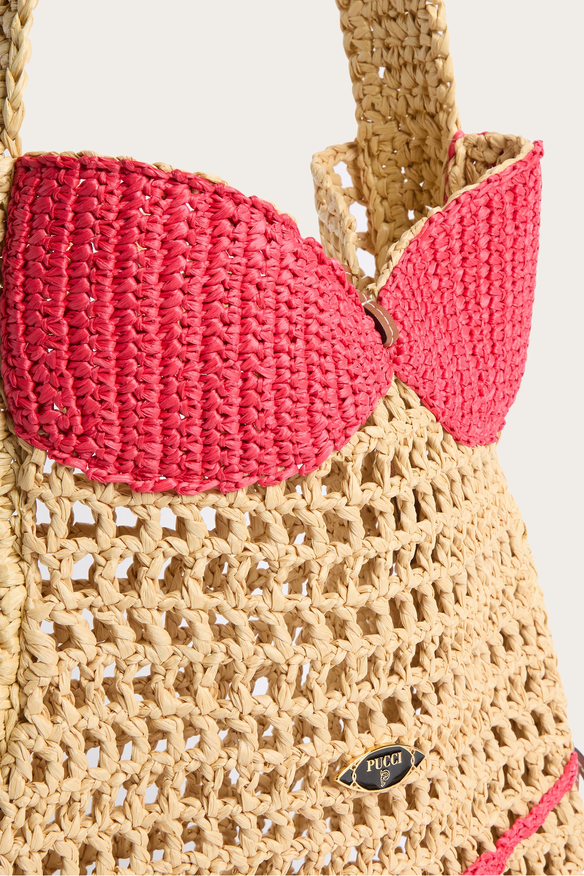 Emilio Pucci Puccinella Sac Naturel Rose OS