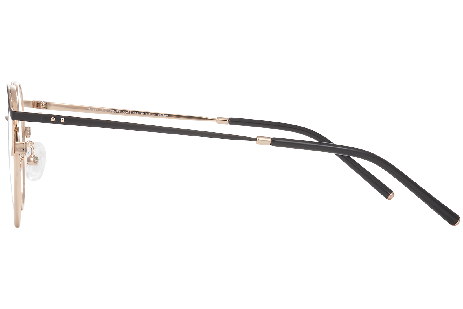 Clémence & Margaux Dévouée lunettes de vue Noir ovale