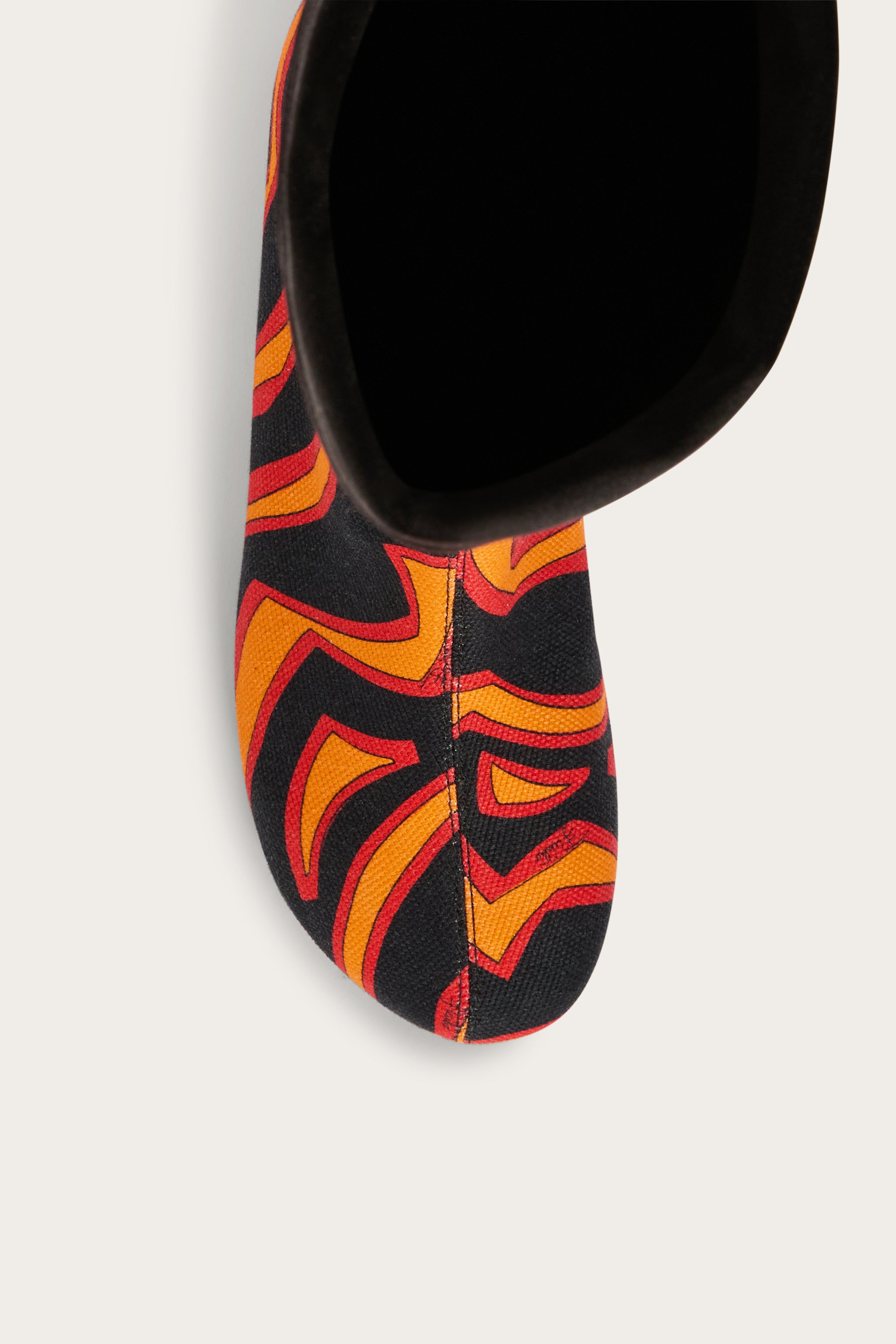 Emilio Pucci Shoes Stivali bottes canvas orange
