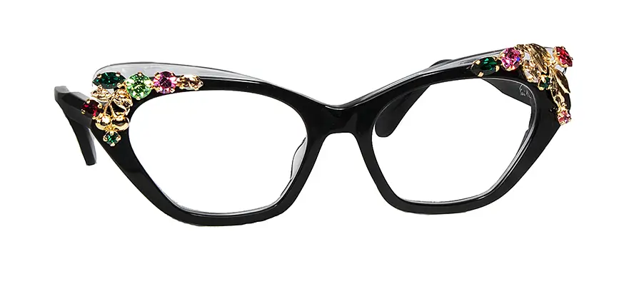 Francis Klein Exceptional Cher lunettes de vue oeil de chat