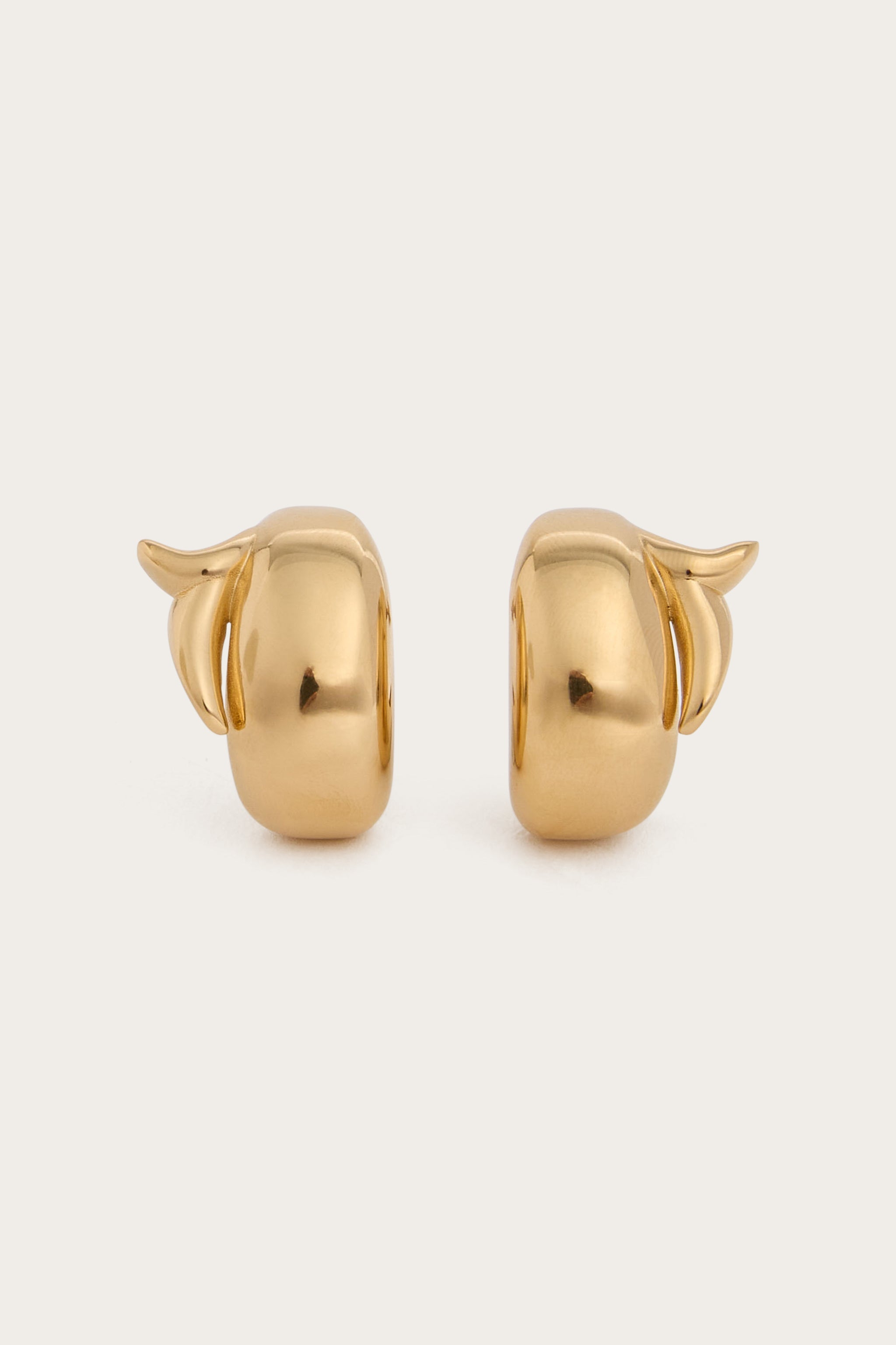 Emilio Pucci Pesce boucles oreilles or