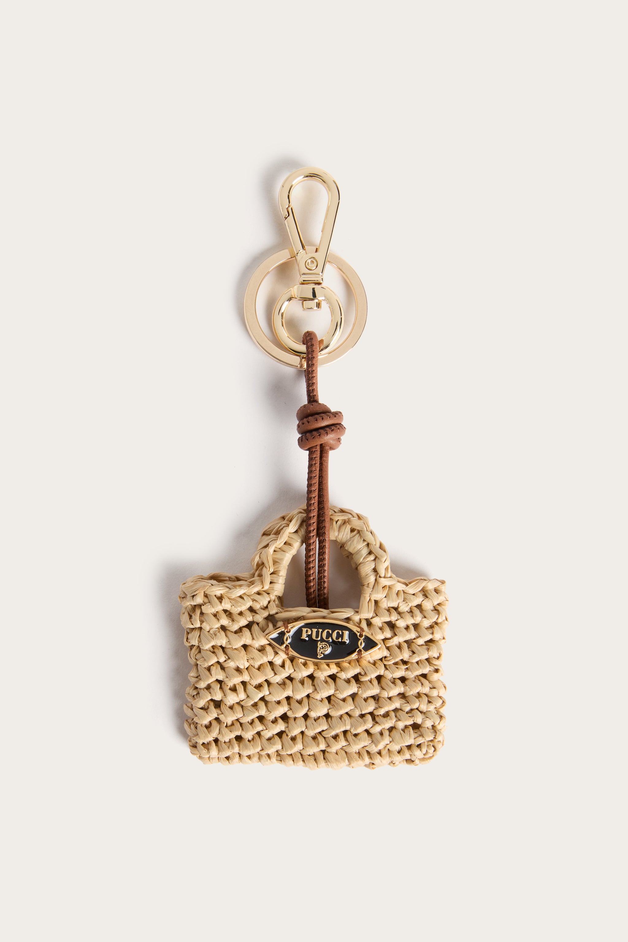 Emilio Pucci 6HSJ506H026520 Mini bag charm Taupe