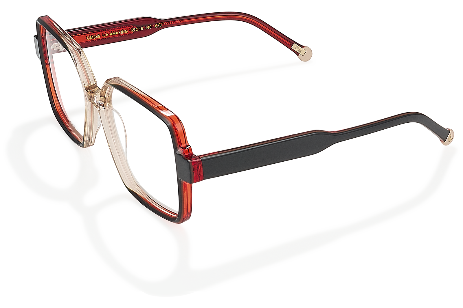 Clémence & Margaux La Amazing lunettes de vue rouge femme