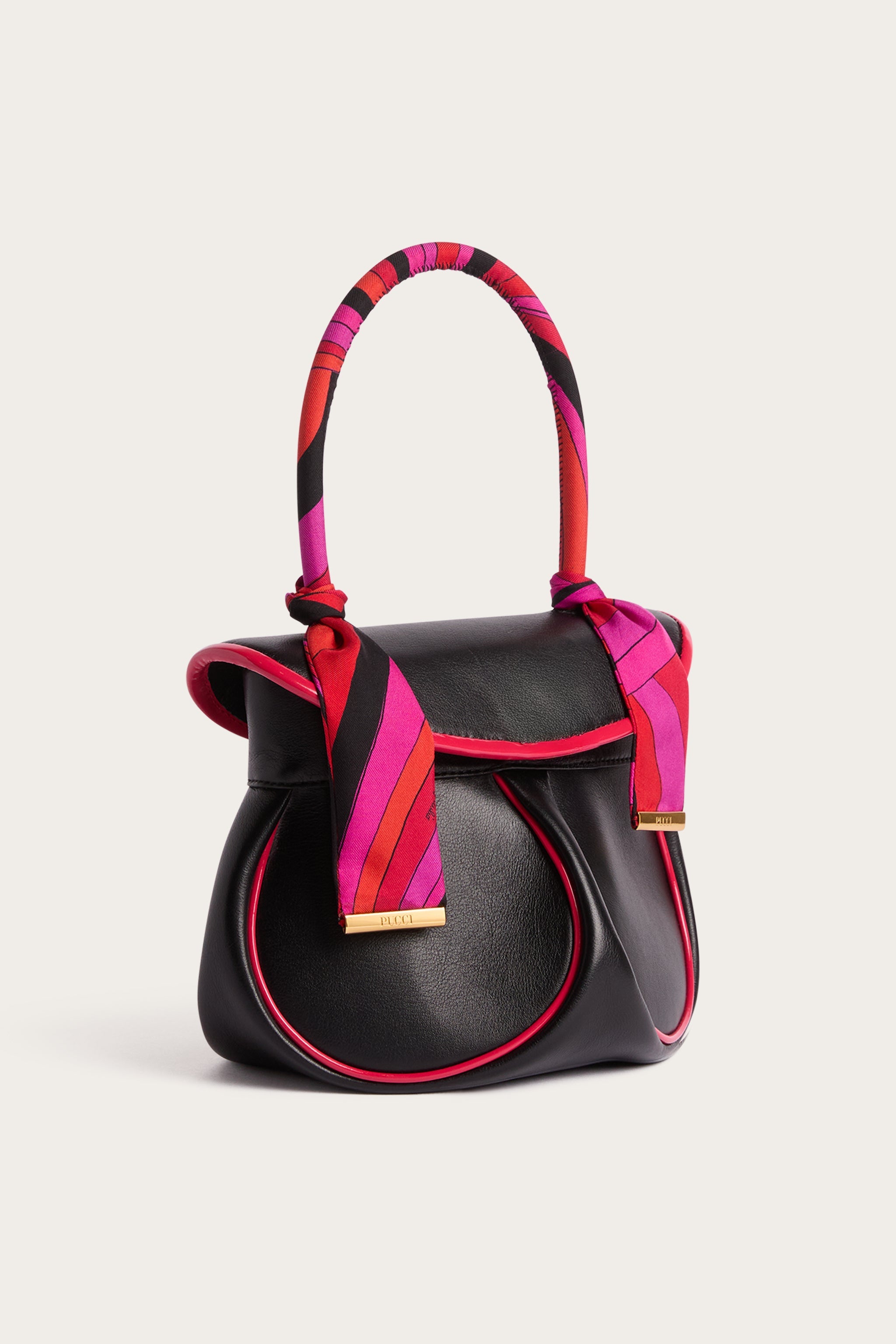 Emilio Pucci La Pupa sac hobo noir cuir