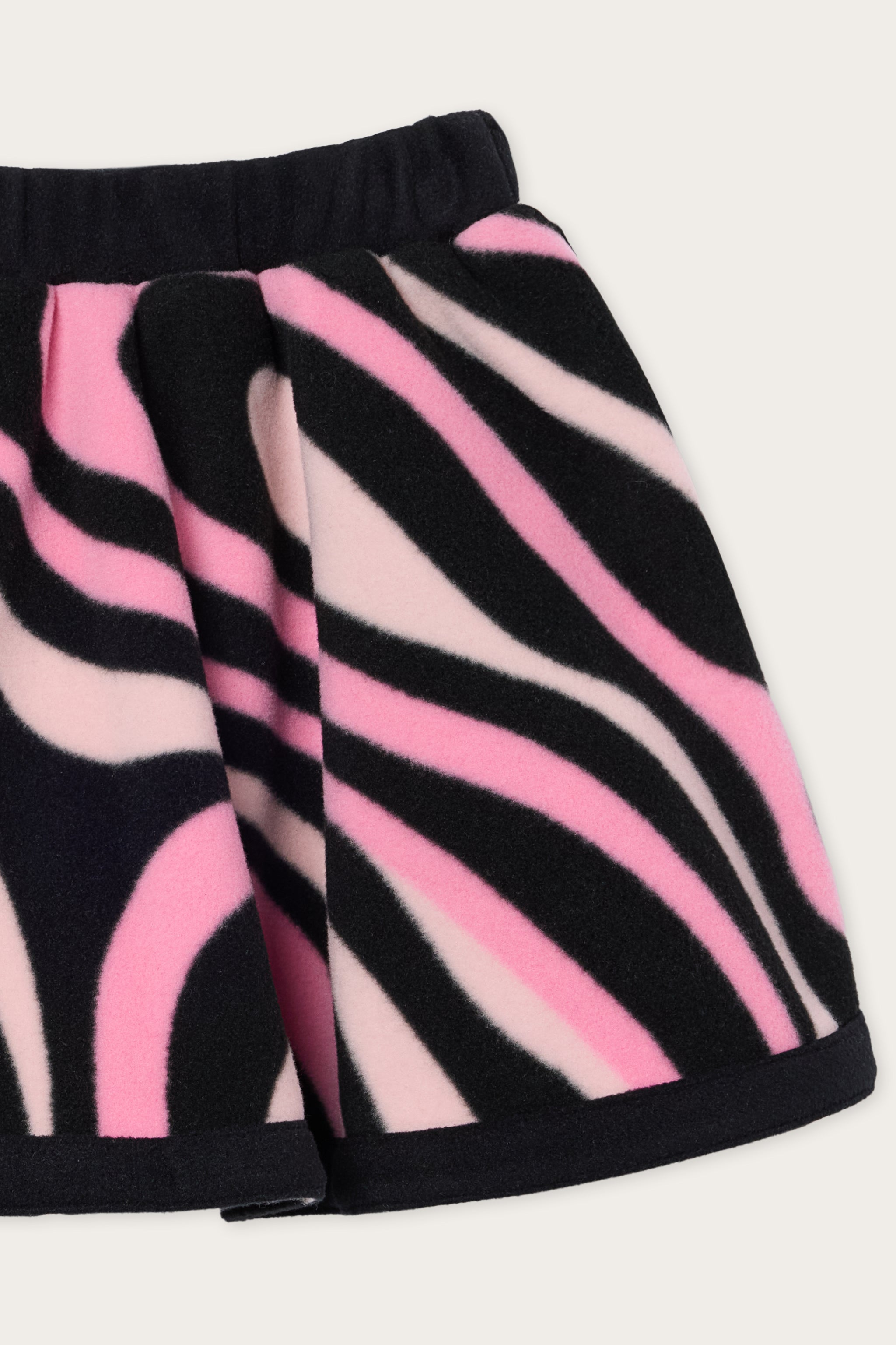 Emilio Pucci Marmo jupe fille rose noir 4Y polyester
