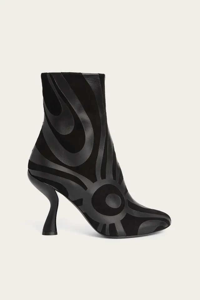 Emilio Pucci Stivale Marmo bottes noires talon 9,5 cm