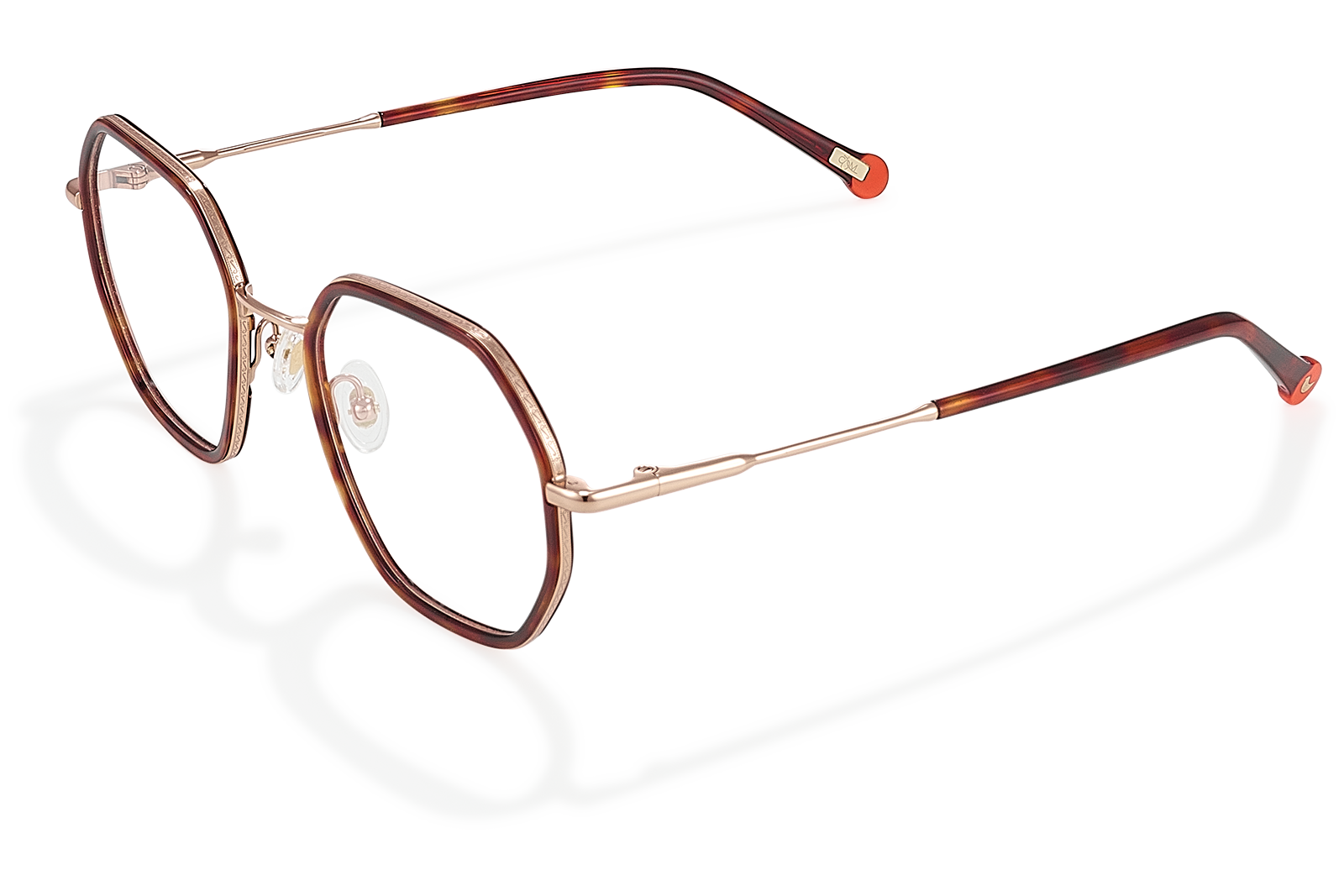 Clémence & Margaux La Love-You lunettes de vue Dégradé Gris Rose
