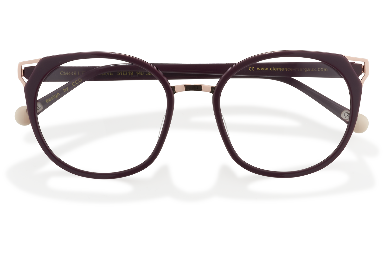 Clémence & Margaux L'Expressive lunettes de vue violet