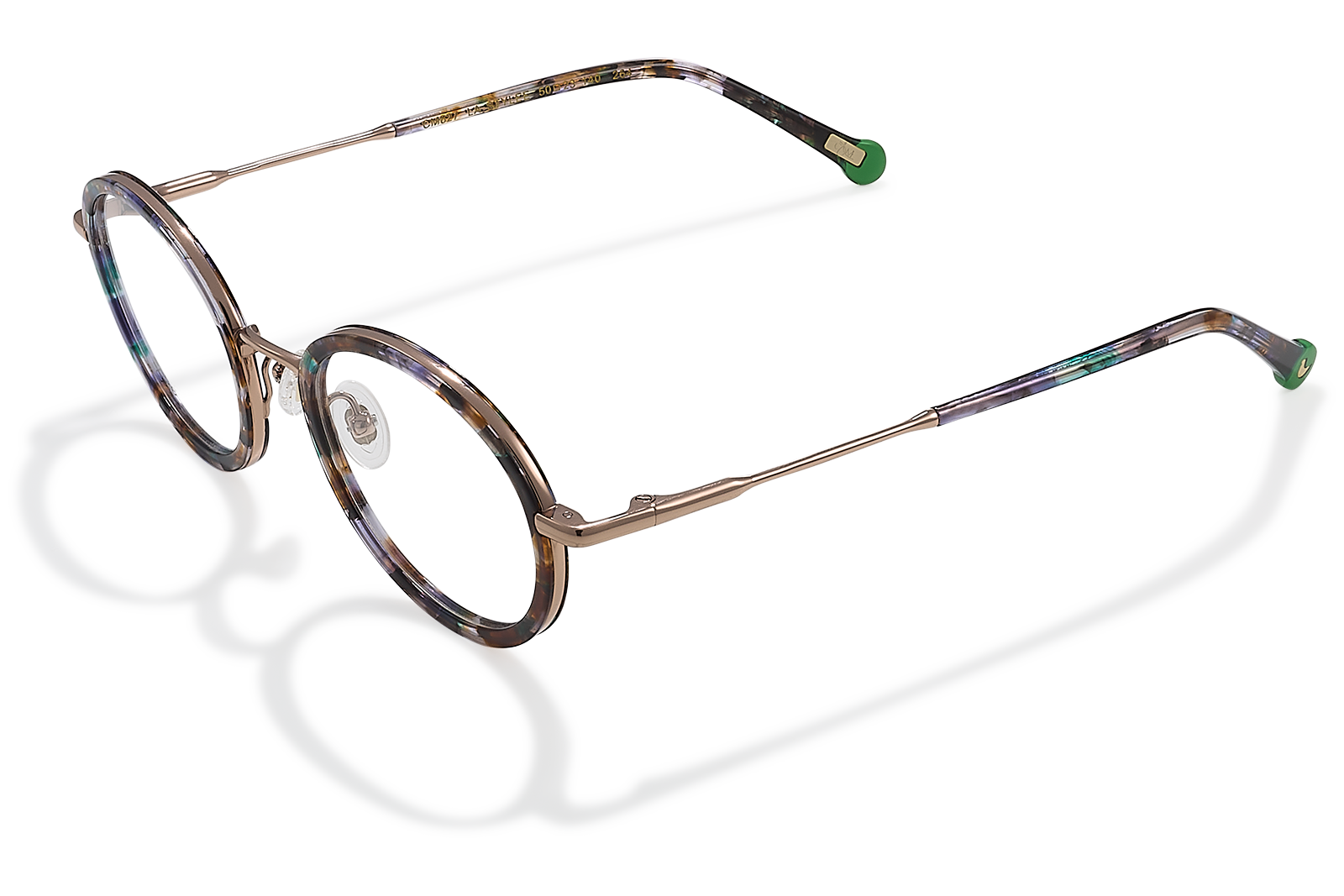 Clémence & Margaux La Stylée lunettes de vue Noir & Doré femme chic