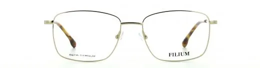 Filium FI 1907 lunettes de vue Doré rectangle homme