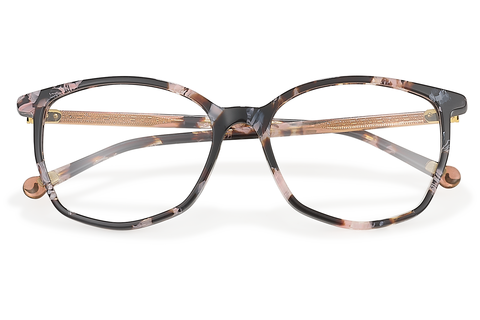 Clémence & Margaux L'Inspirante lunettes de vue noir écaille rectangulaire