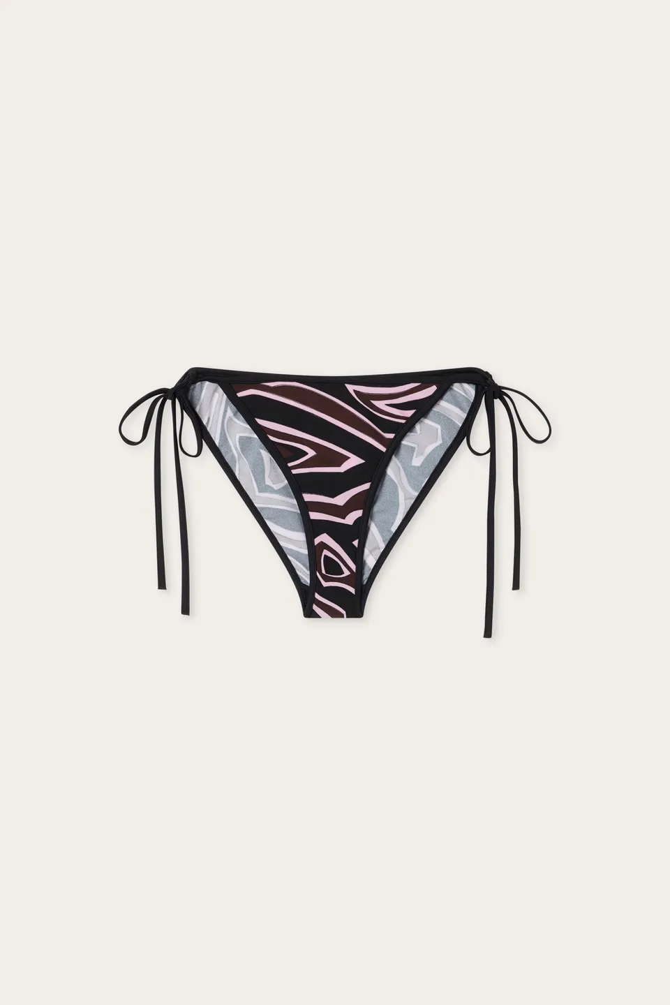 Emilio Pucci Slip Bikini Labirinto Kaki Rose S