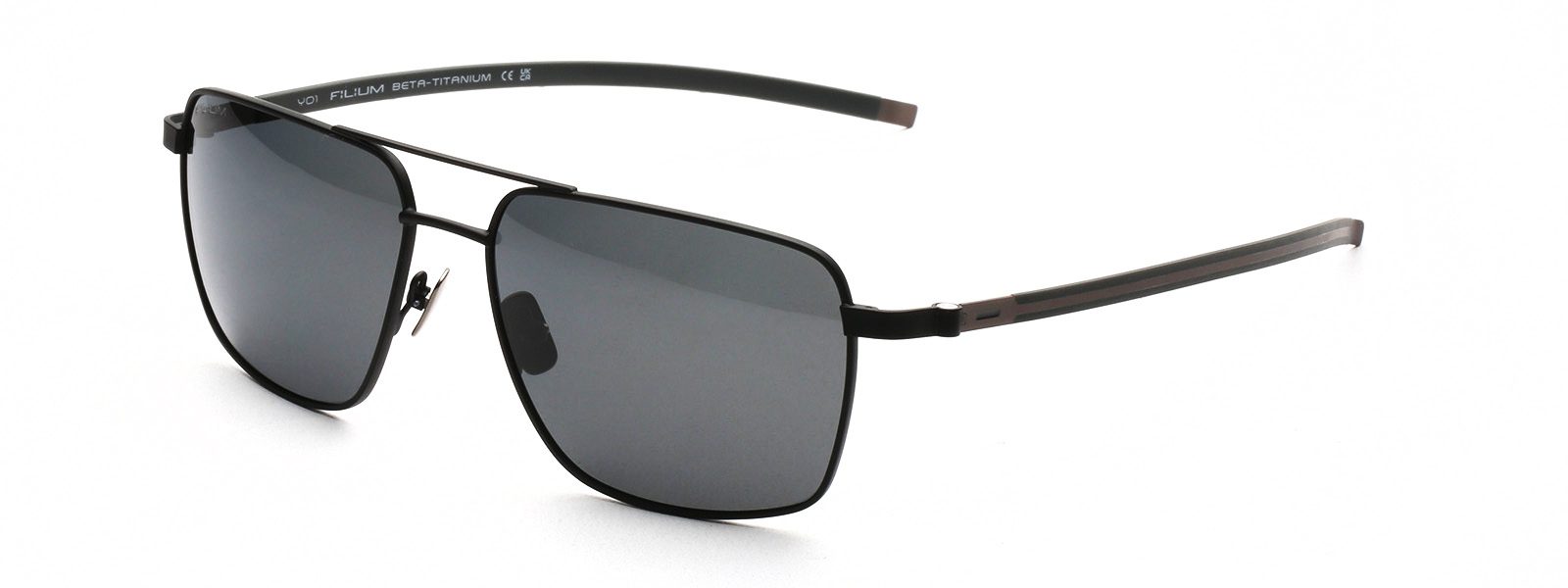Filium FI S2614 Shanghai Noir lunettes de soleil noires
