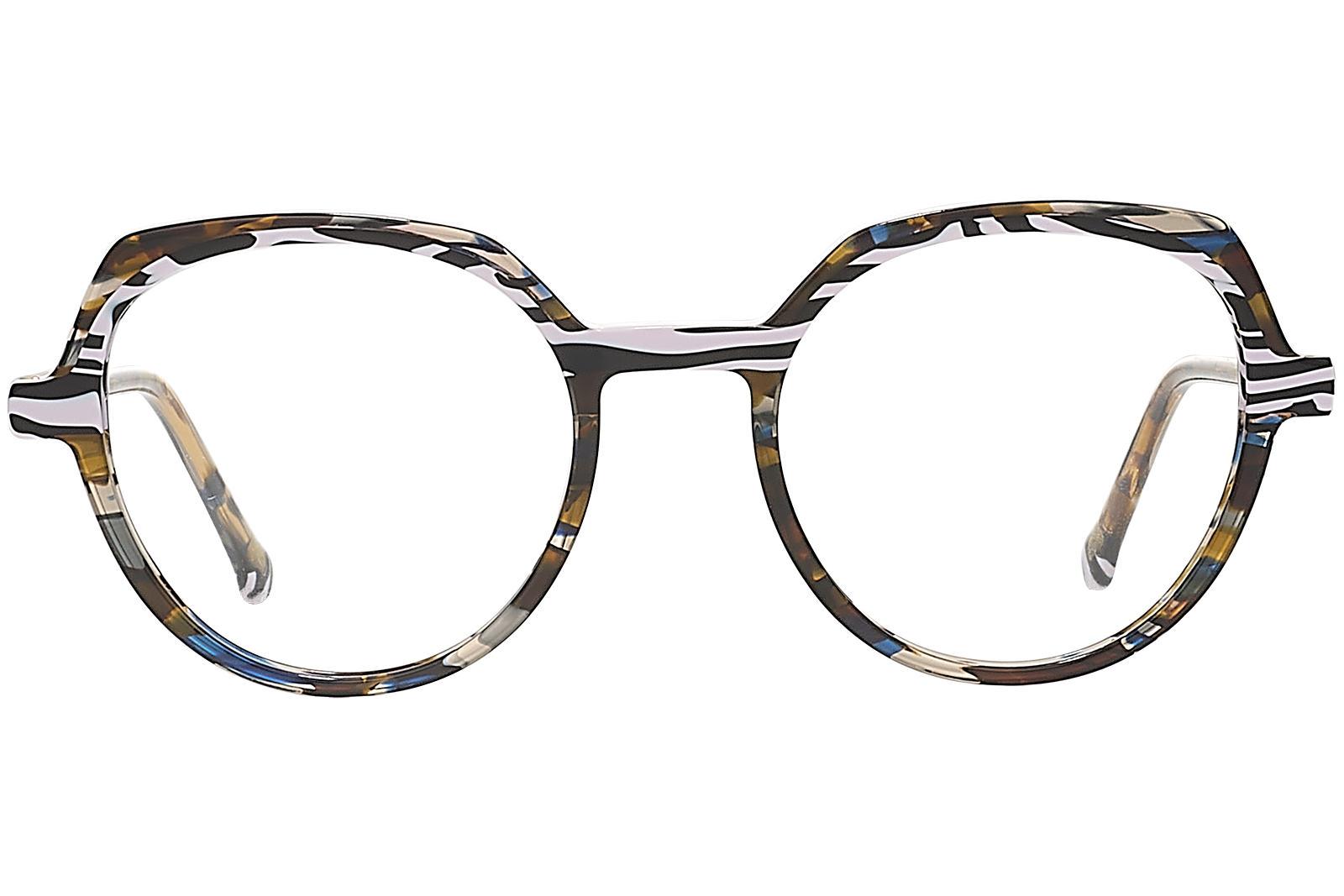 Clémence & Margaux La Alisa lunettes de vue Noir Écaille pantos