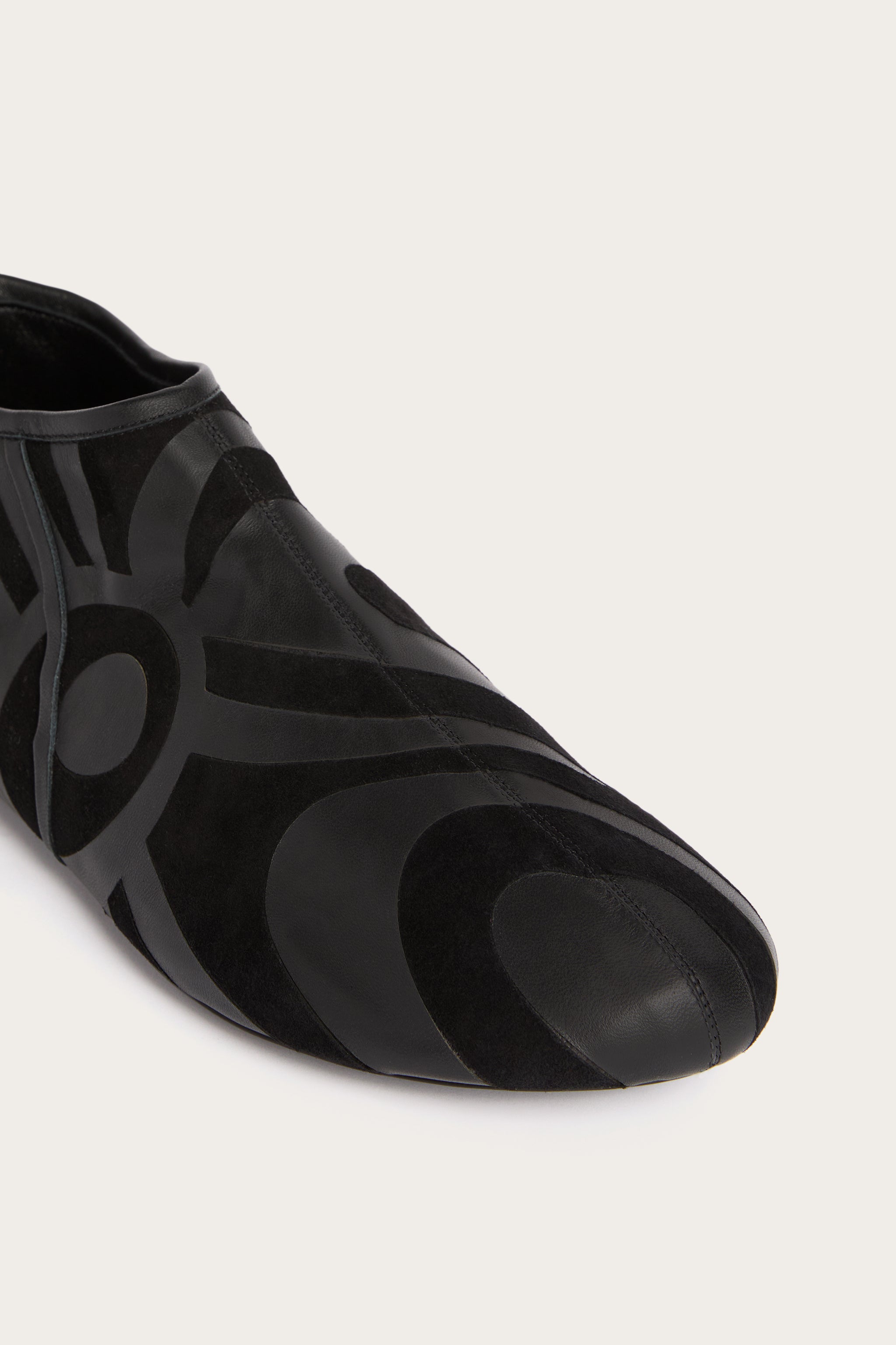 Emilio Pucci Slip-on Cuir Noir Imprimé Marmo Pointure 38