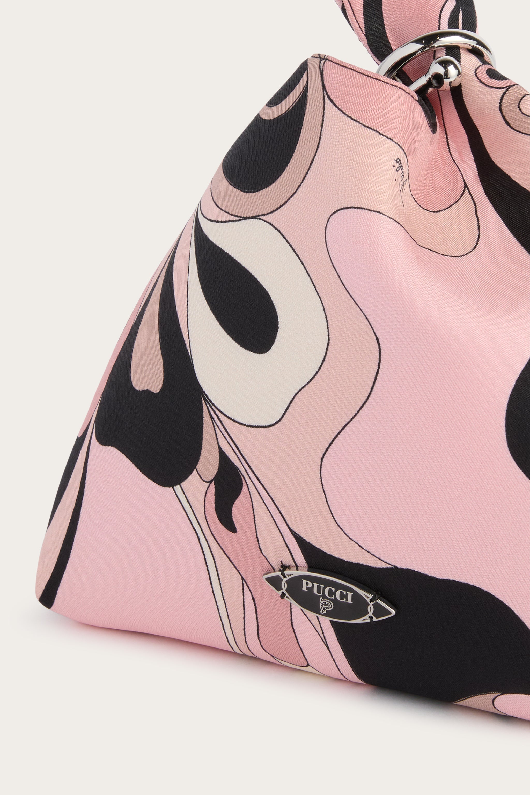 Emilio Pucci Bags Borsa Emilio pochette soie nude orchidées