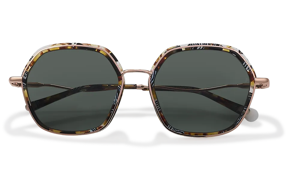 Clémence & Margaux Summer Signature lunettes de soleil Brun polarisées