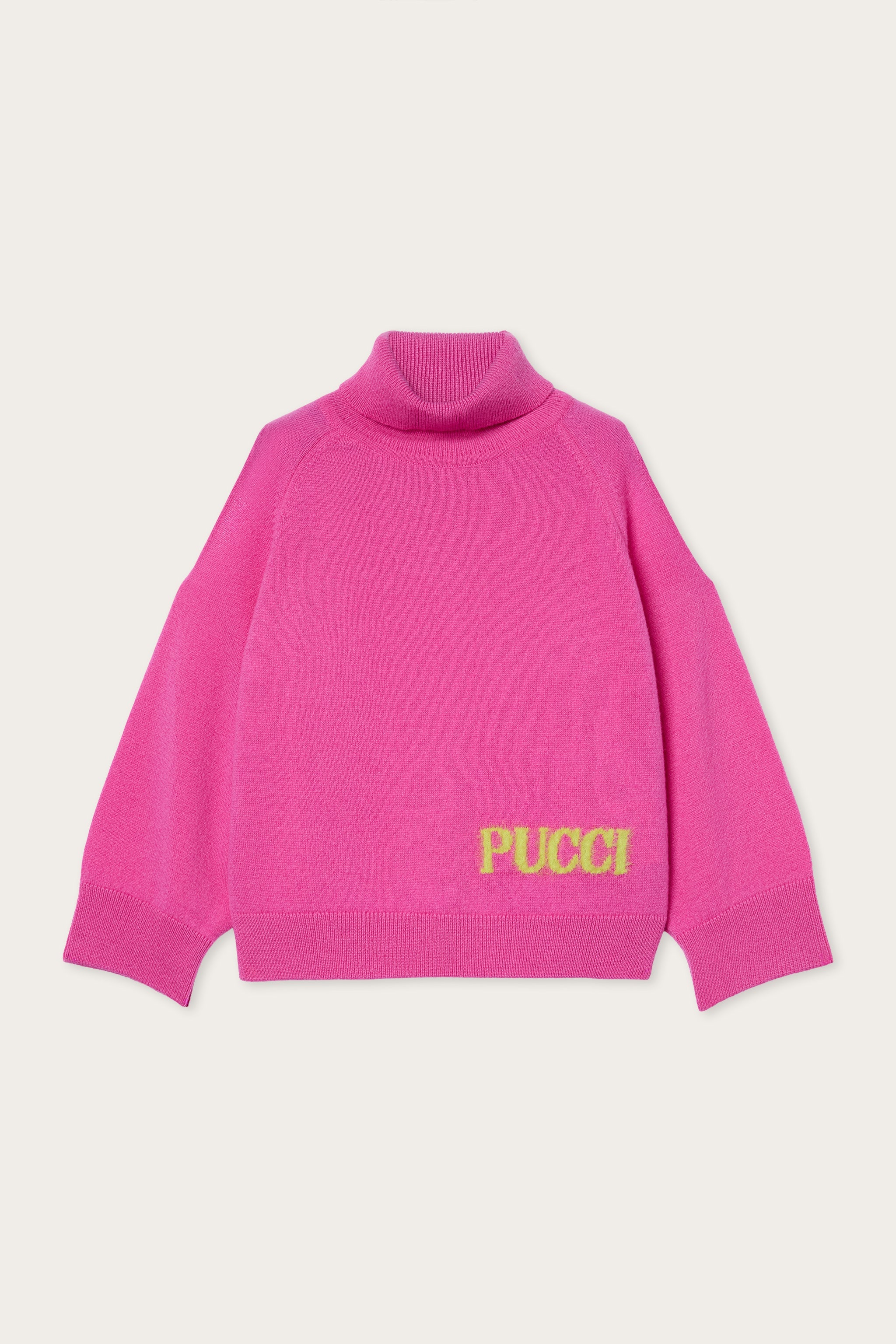 Emilio Pucci Knitwear pull laine fuchsia cut-out