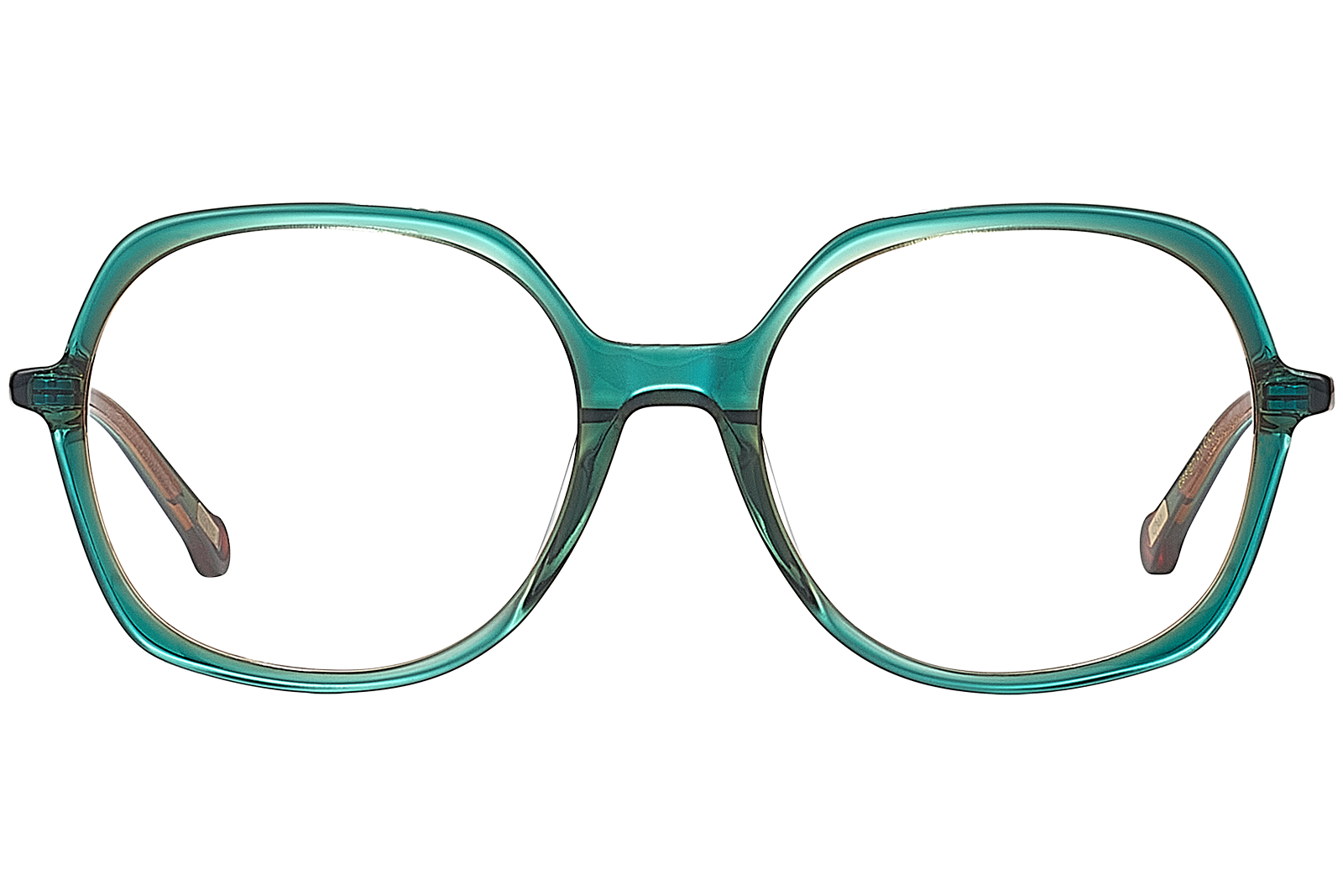 Clémence & Margaux Optiques La Déesse lunettes de vue vert tonneau