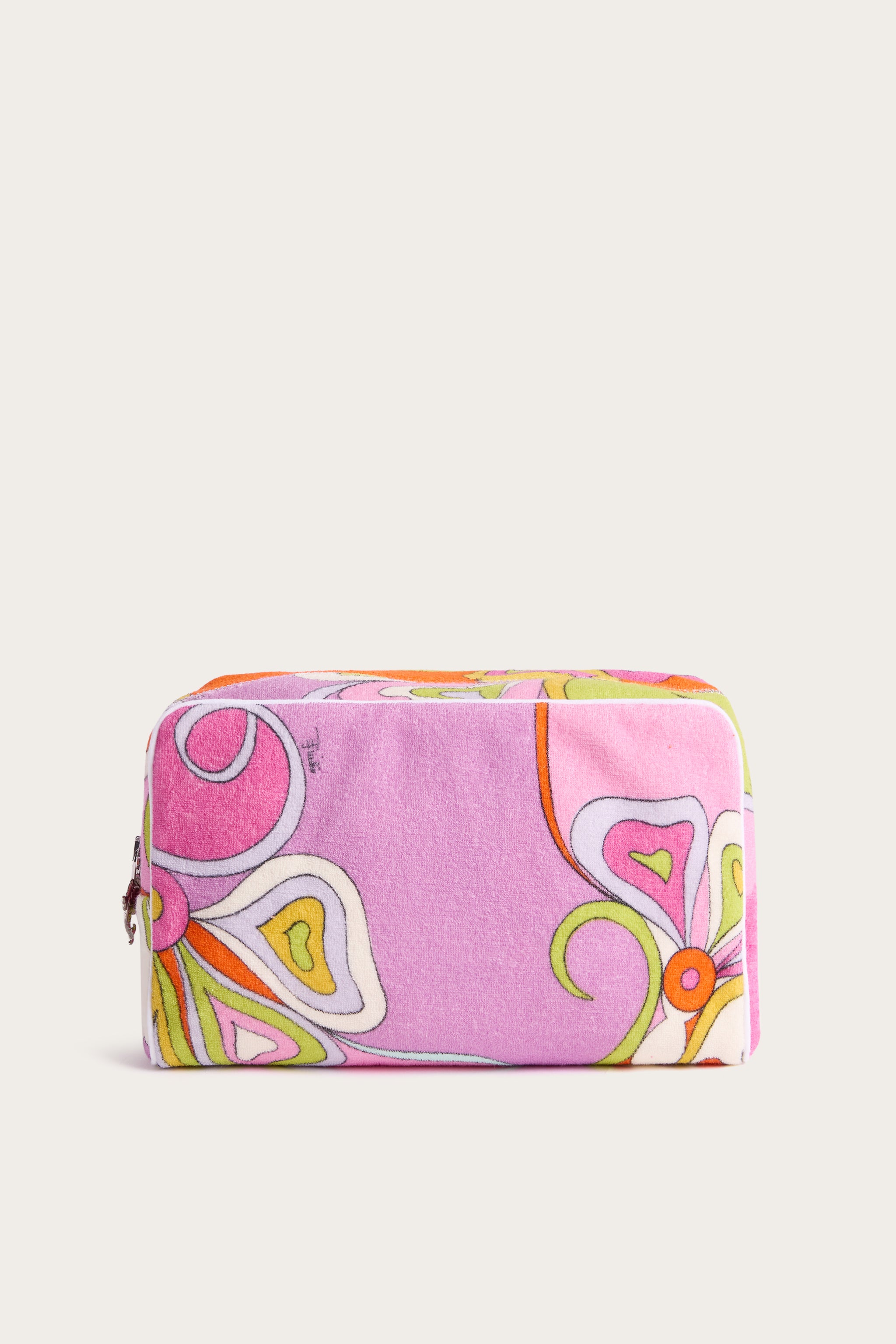 Emilio Pucci Orchidee Beauty case coton multicolore