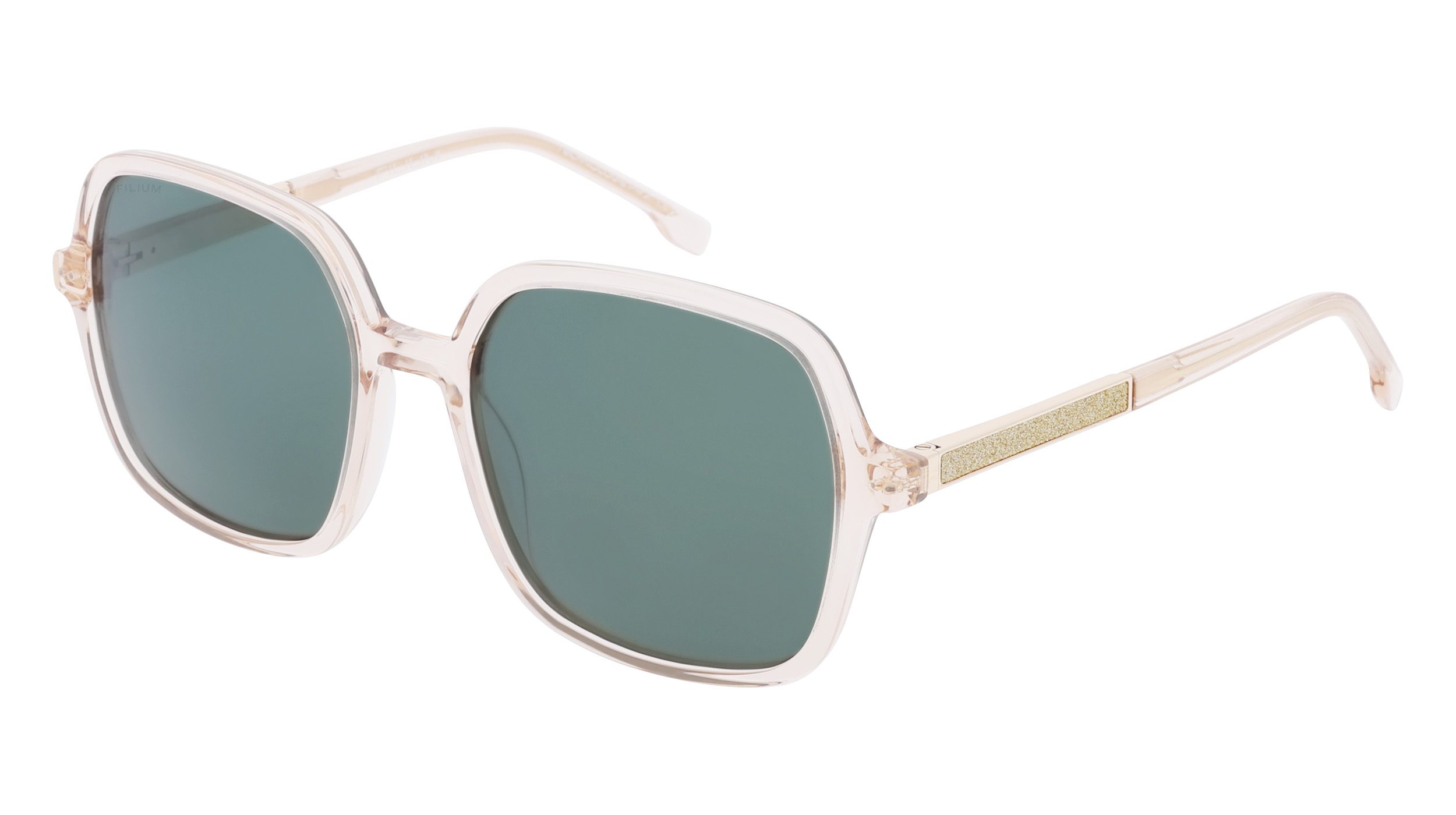 Filium FI S2401 lunettes de soleil brun carrée acétate