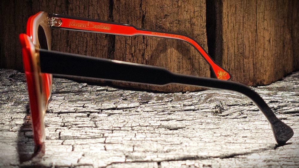 Xavier Derome Providence C281 Sun lunettes de soleil orange