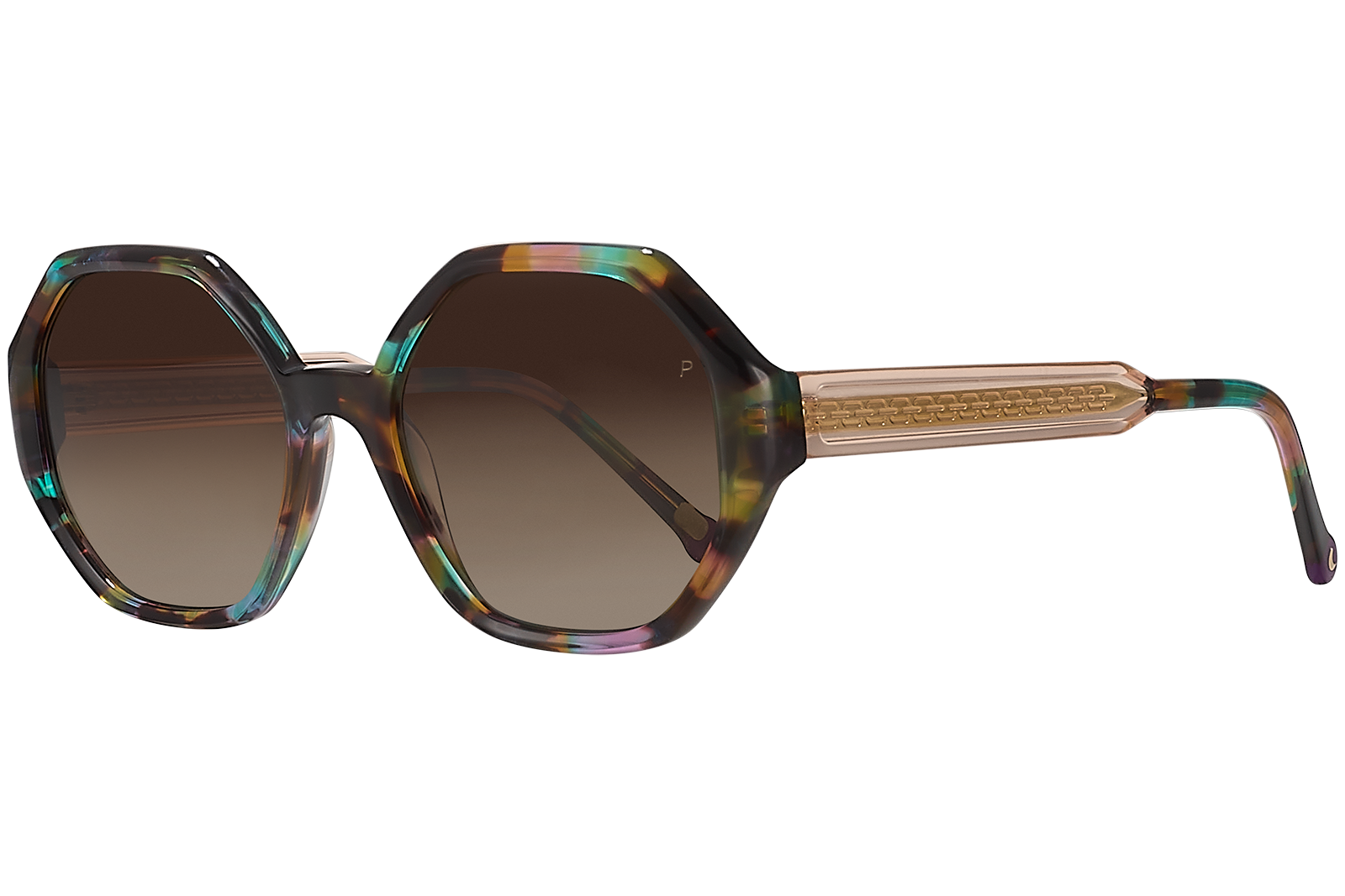 Clémence & Margaux La Palm-Beach lunettes de soleil cristal