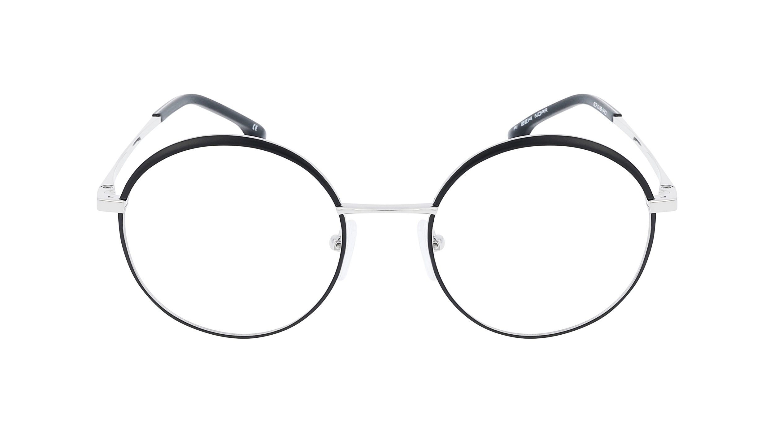 Filium FI 2214 NOAR lunettes de vue noir mat ronde