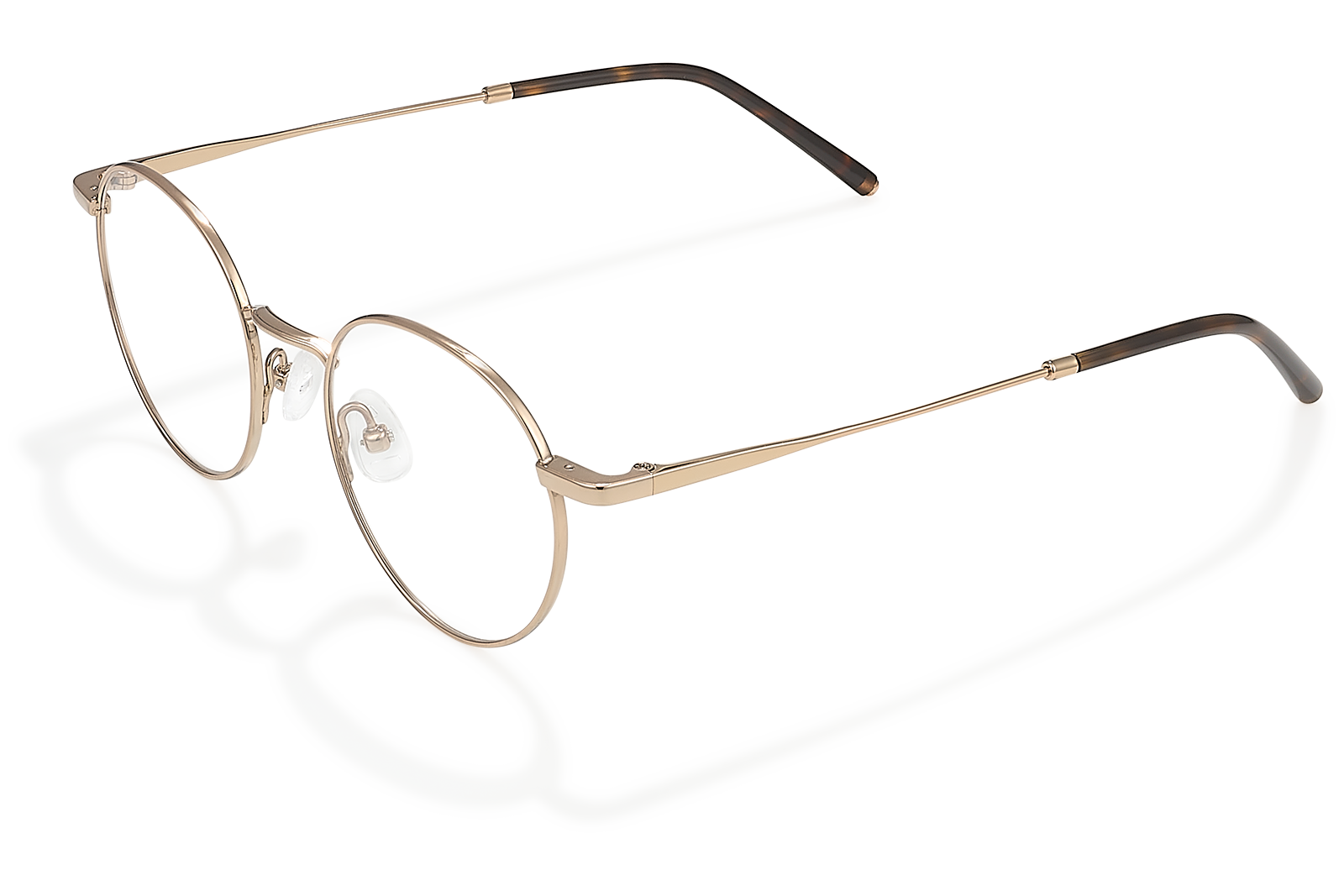 Clémence & Margaux Optiques L'Agrégée lunettes de vue Doré classique